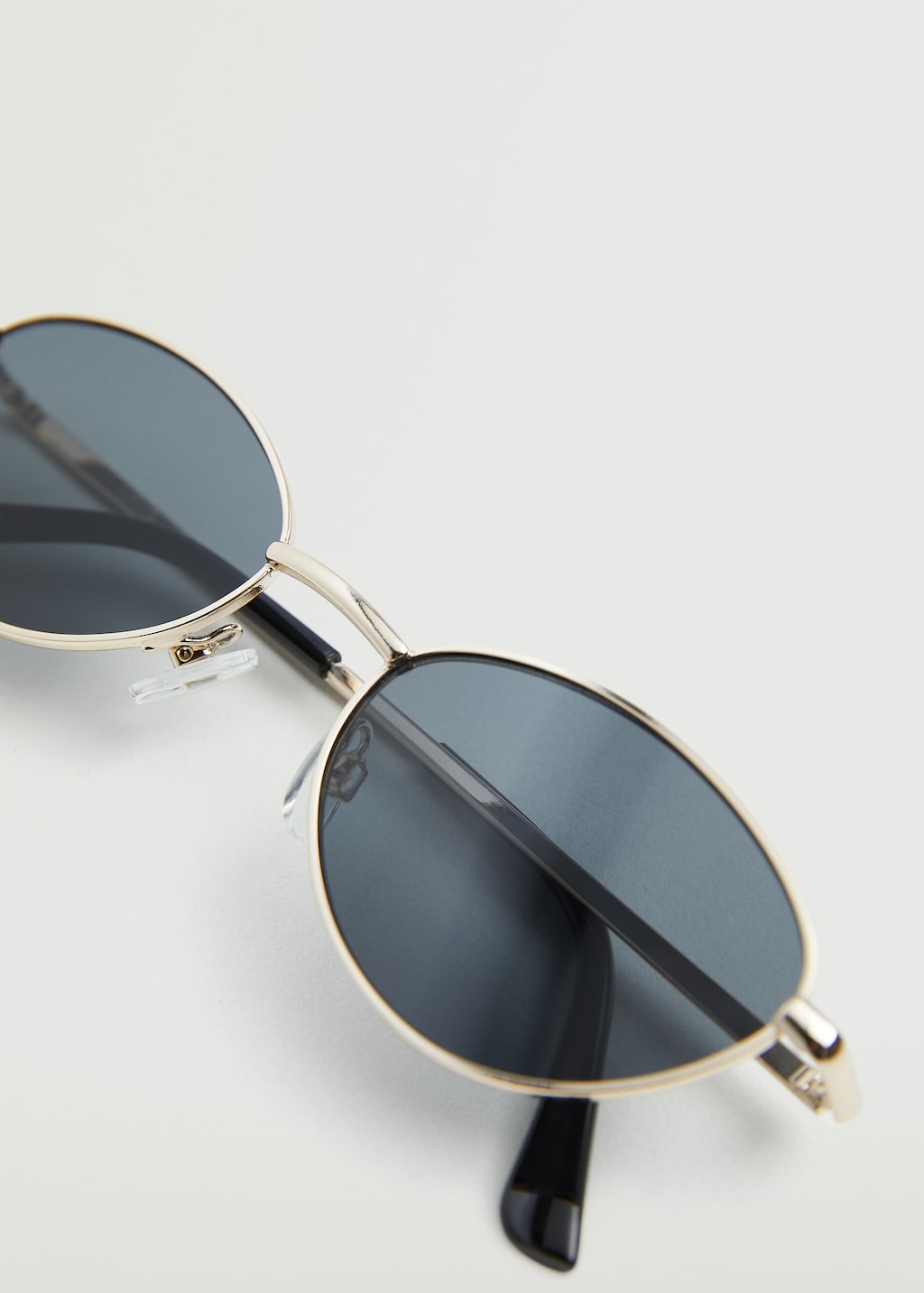 Metallic frame sunglasses - Medium plane