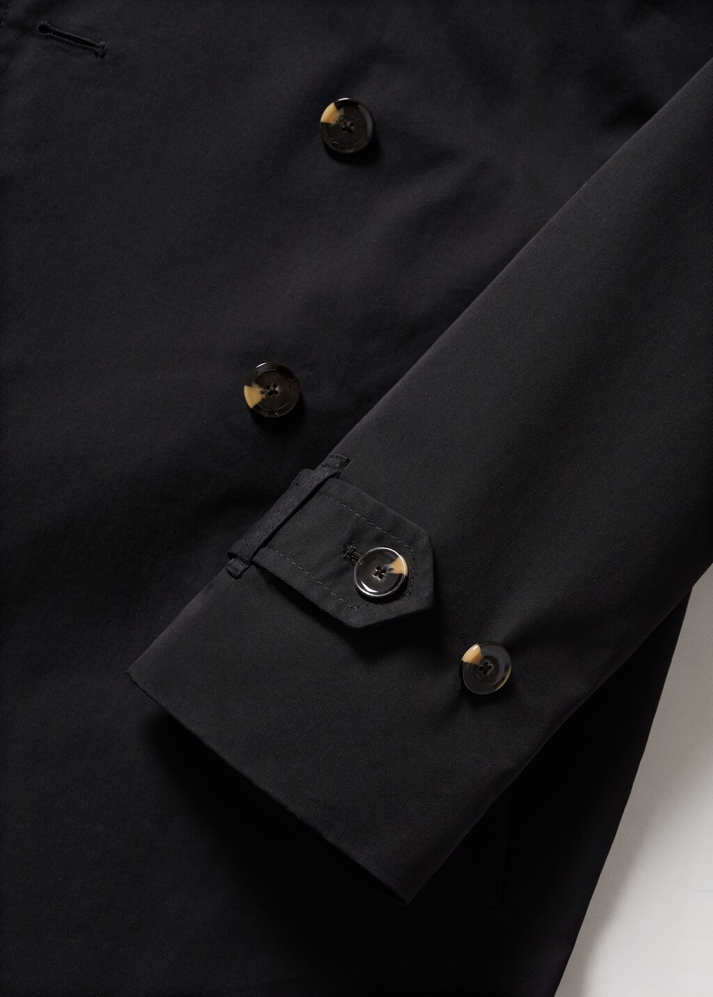 Cotton classic trench coat - Details of the article 8