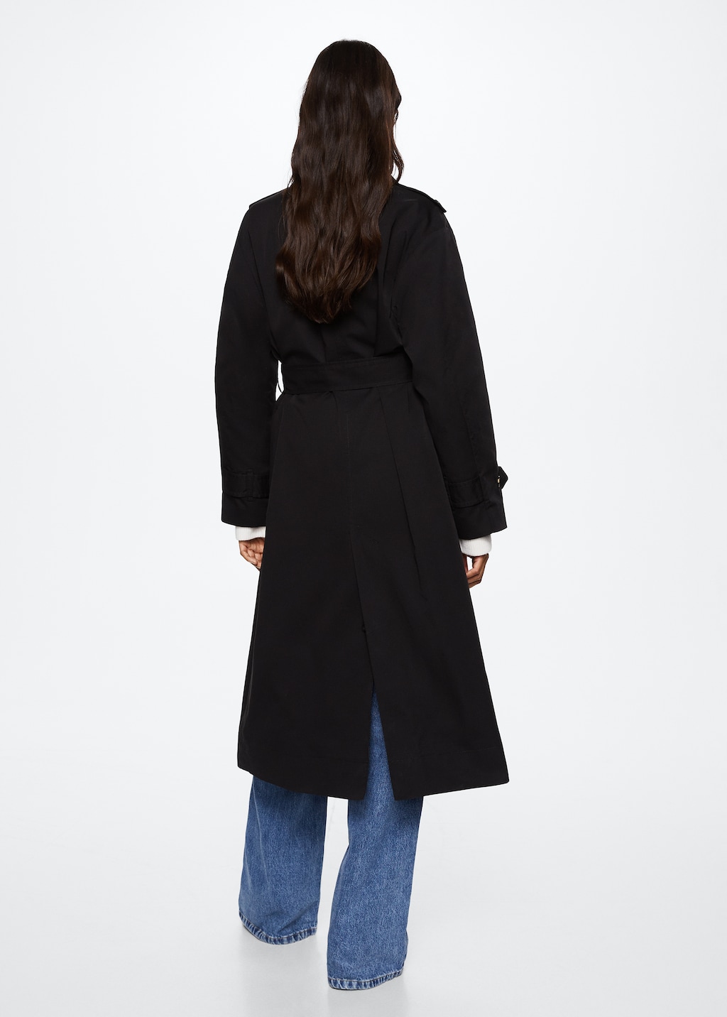 Cotton classic trench coat