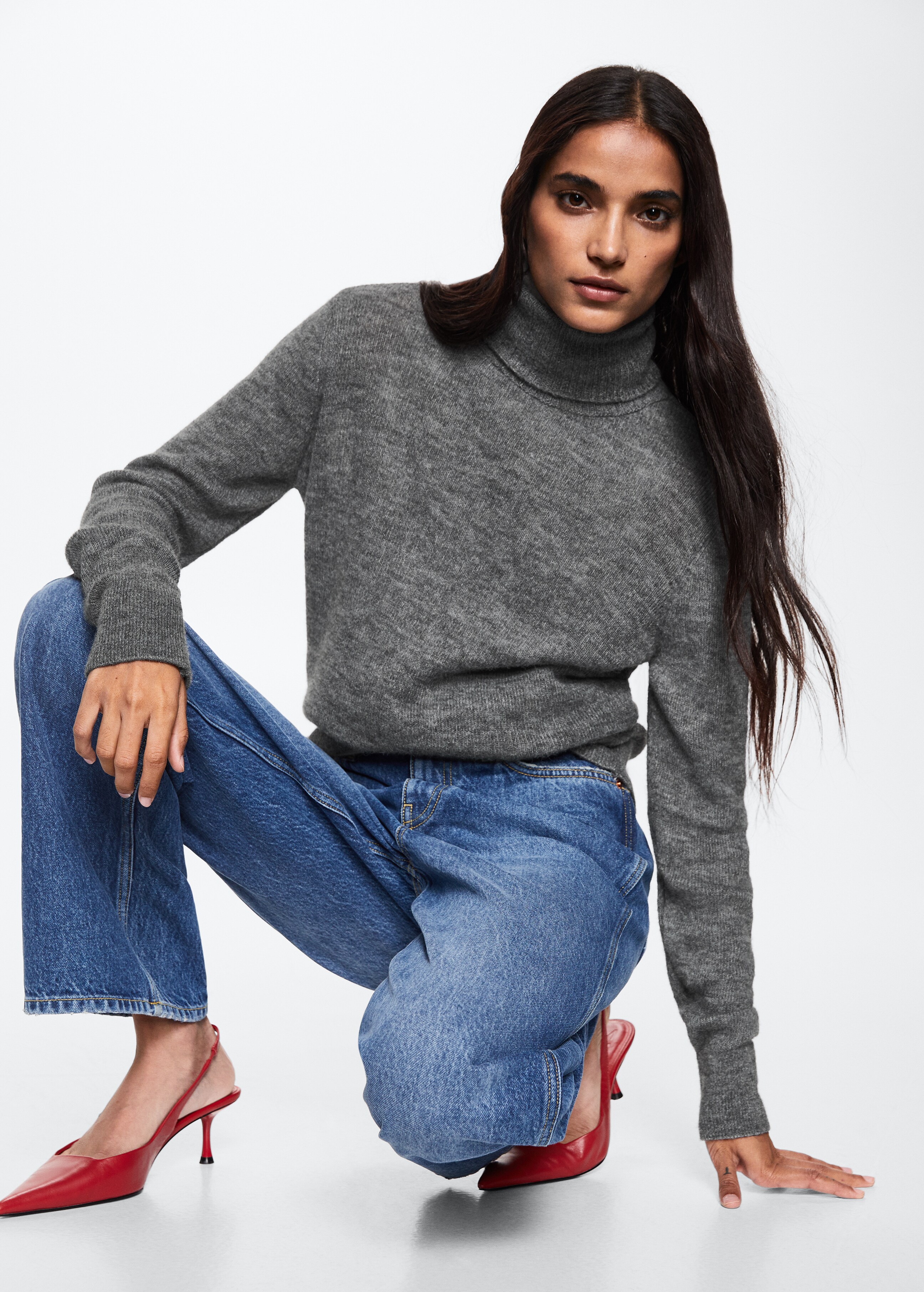 Turtle neck sweater - Details of the article 2