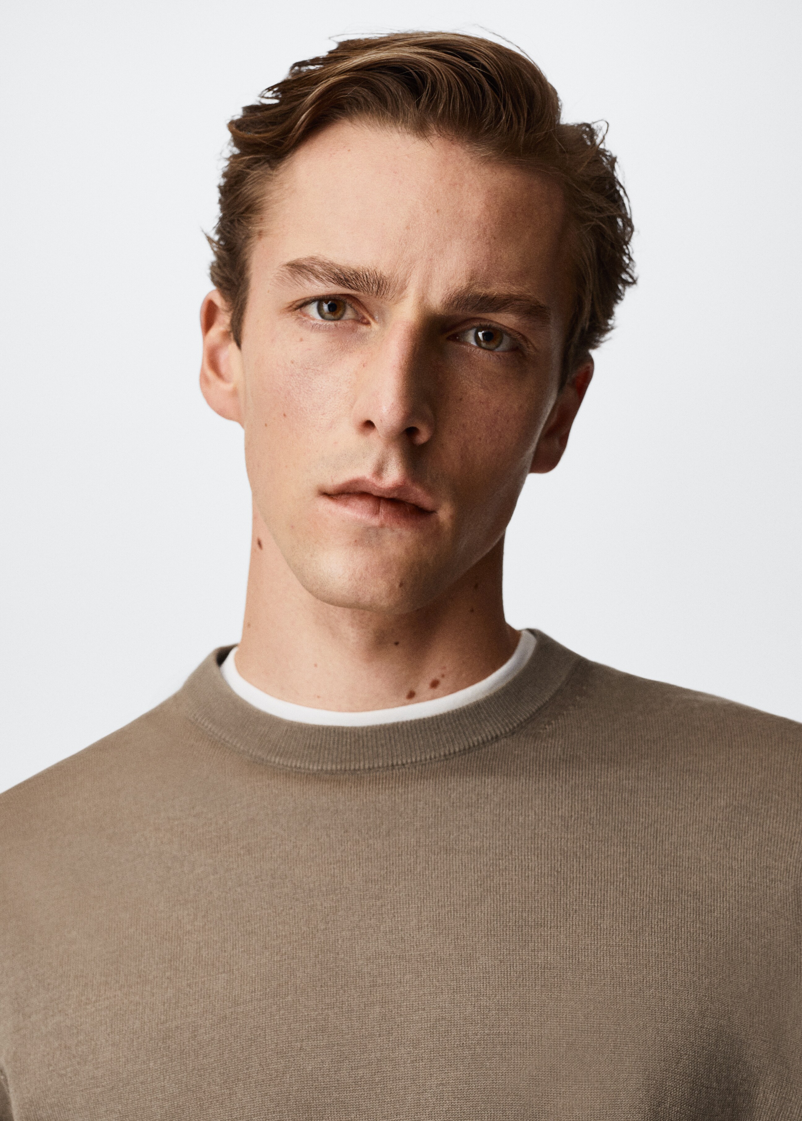 Merino wool washable sweater - Details of the article 1