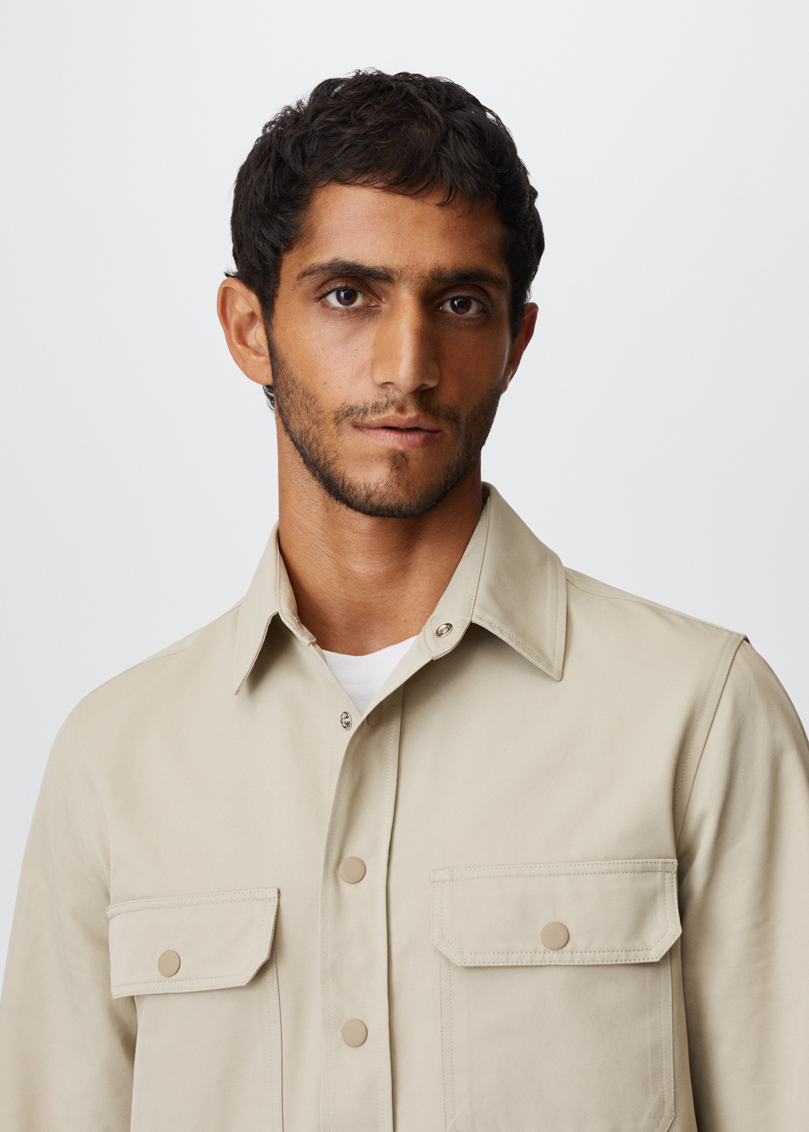 Twill cotton shirt - Details of the article 4