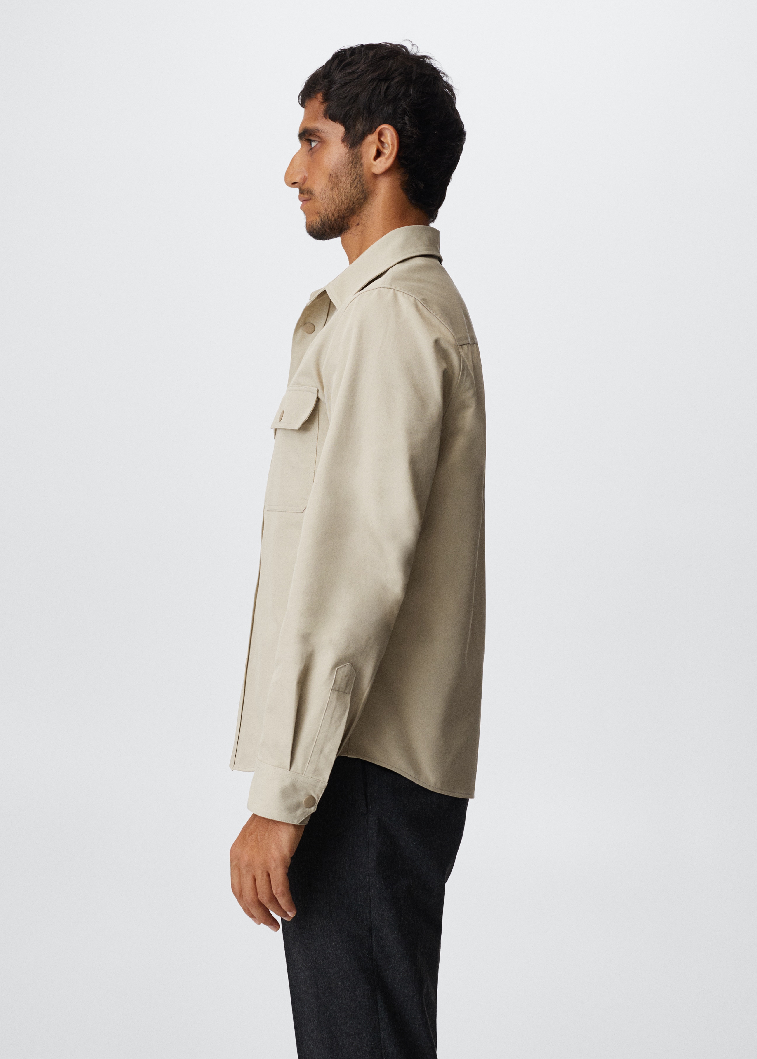 Twill cotton shirt - Details of the article 6