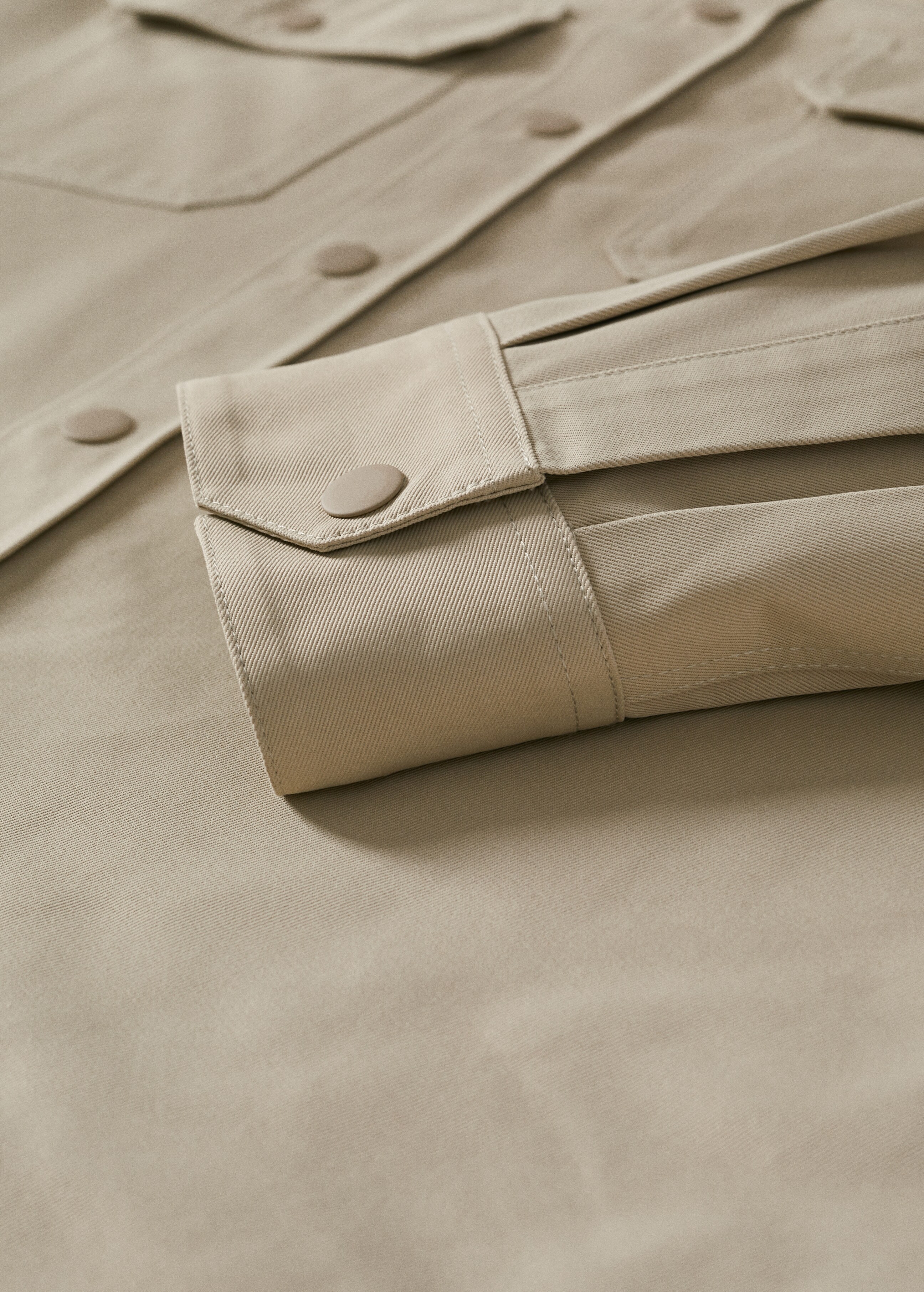 Twill cotton shirt - Details of the article 8