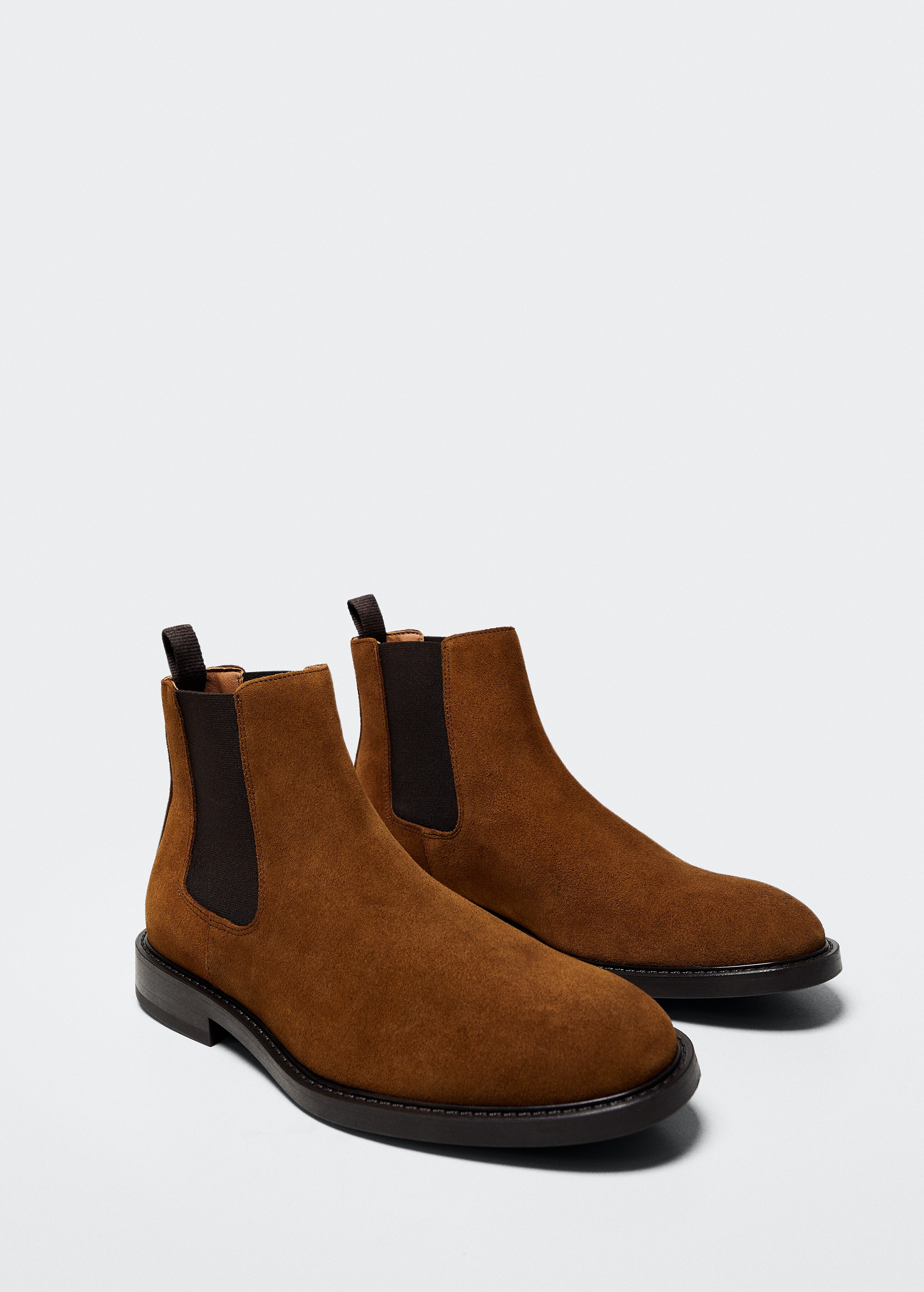 Suede Chelsea ankle boots - Medium plane