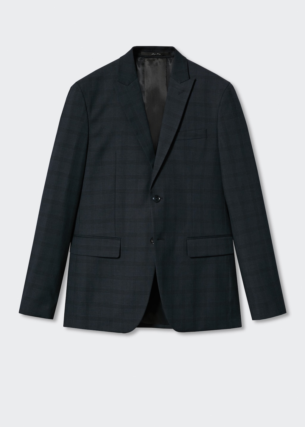 Slim fit check suit blazer - Article without model