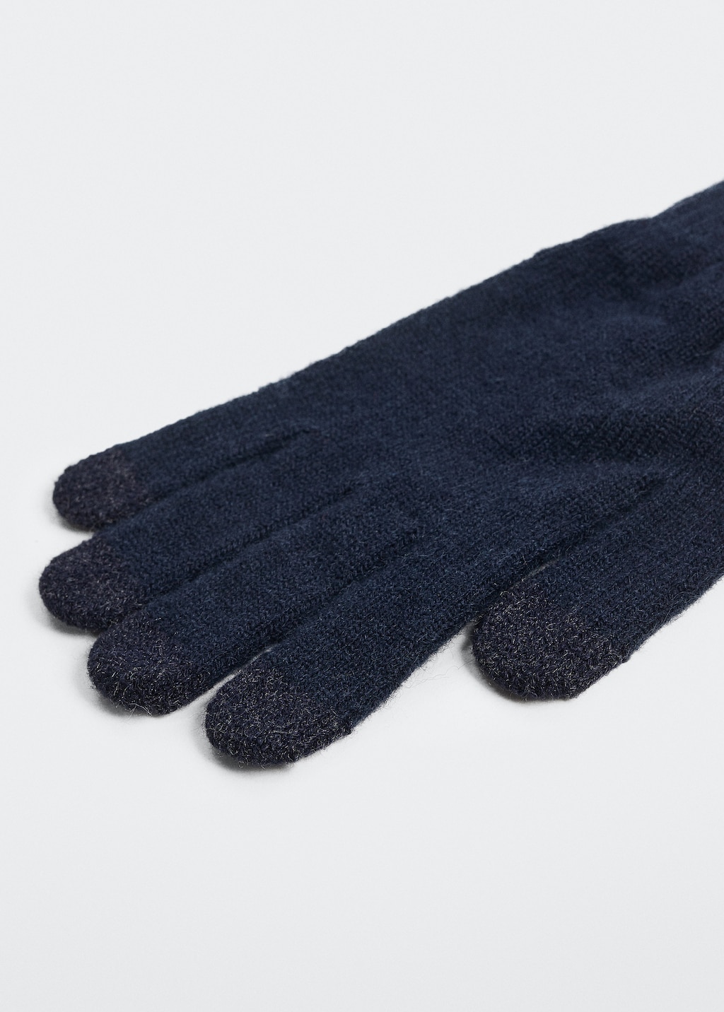 Touchscreen knitted gloves - Medium plane