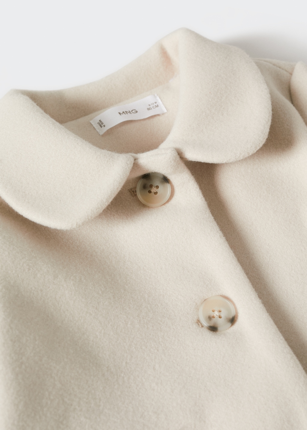 Buttoned cotton coat - Details of the article 9