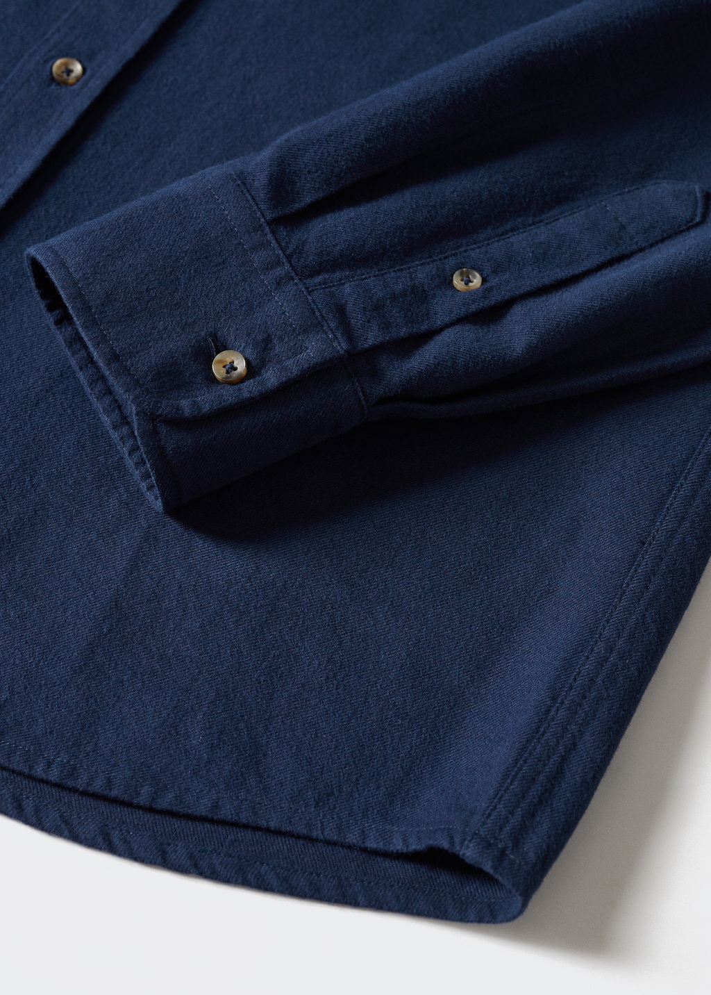 Chest-pocket cotton shirt - Details of the article 7