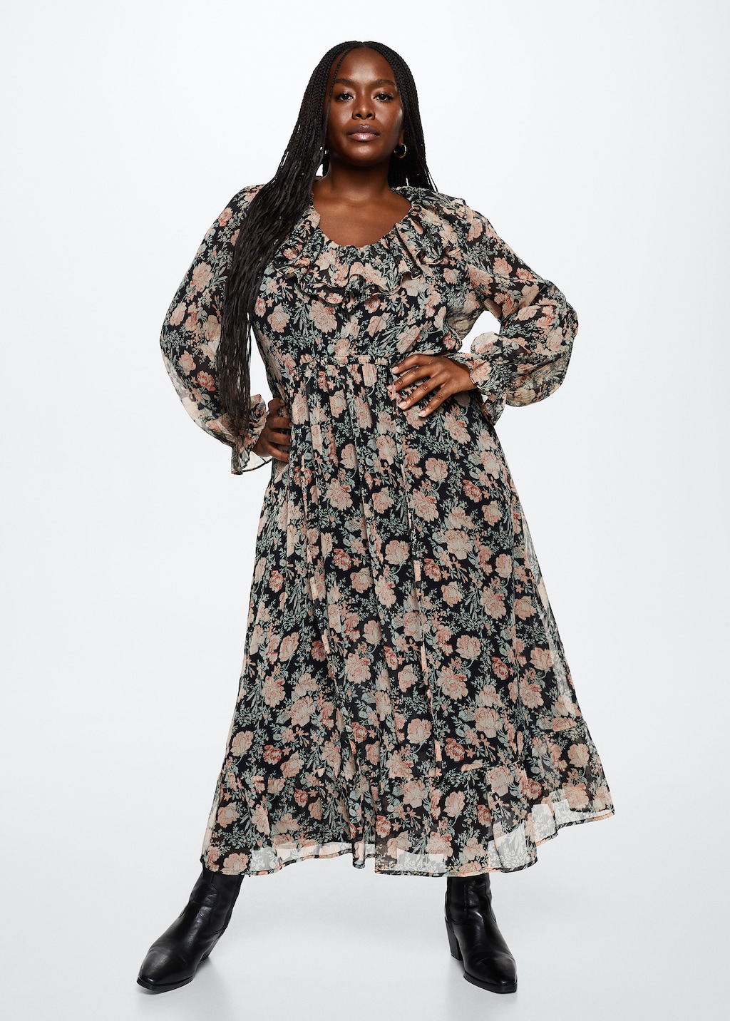 Floral dress print hotsell