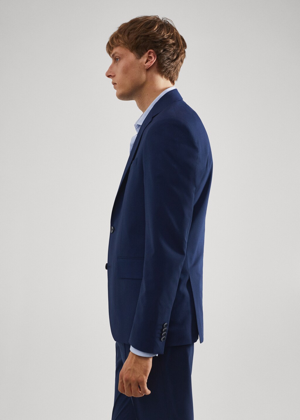 Slim-fit suit jacket - Details of the article 6