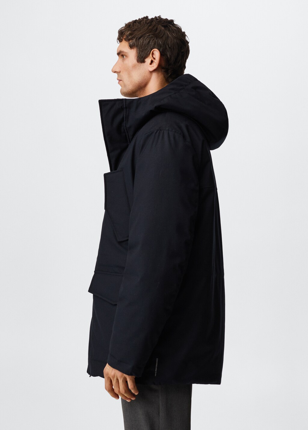 Water-repellent quilted coat - Details of the article 6