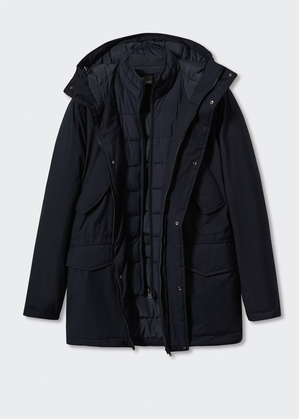 Water-repellent quilted coat - Details of the article 8