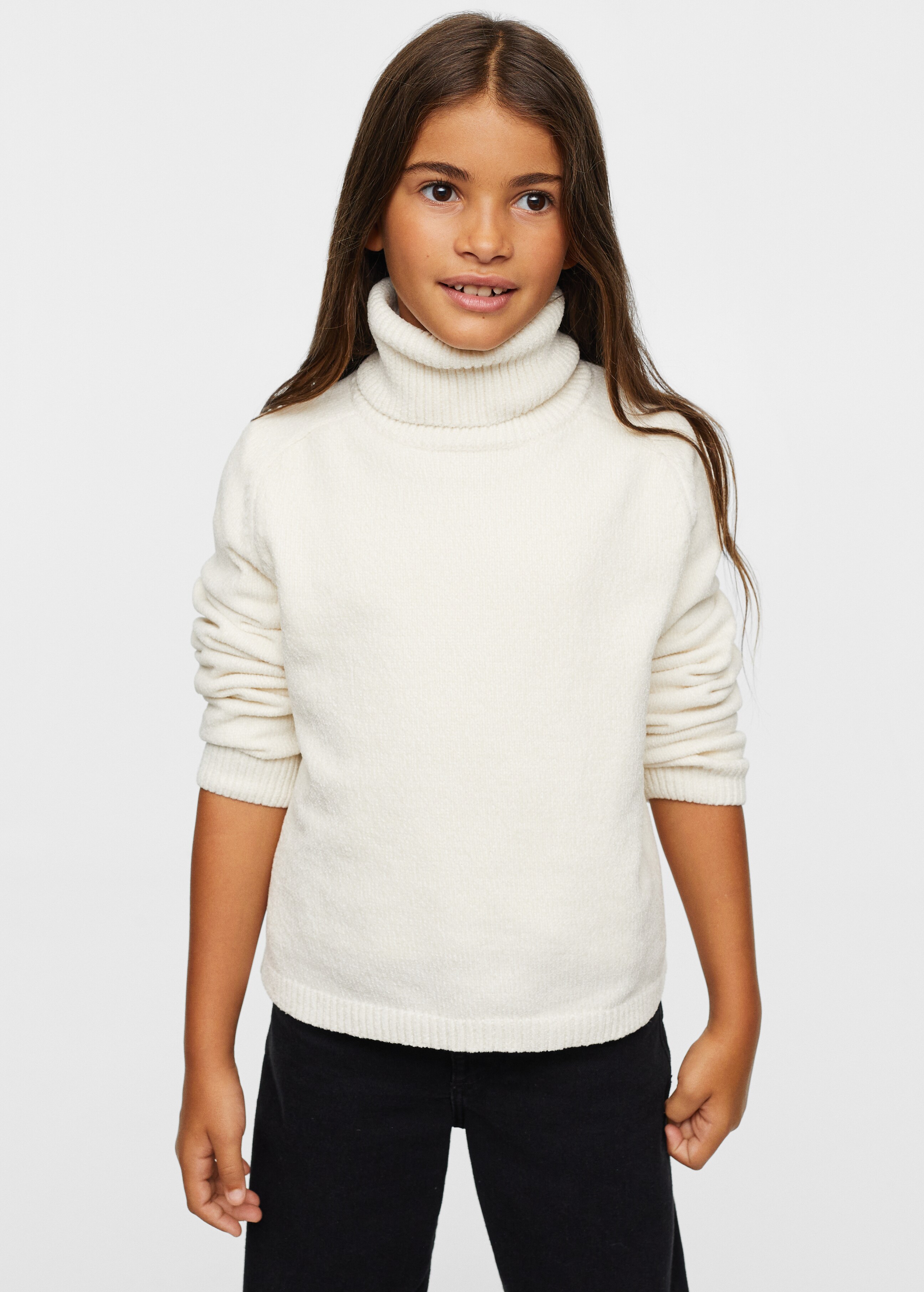 Chenille knit sweater - Medium plane