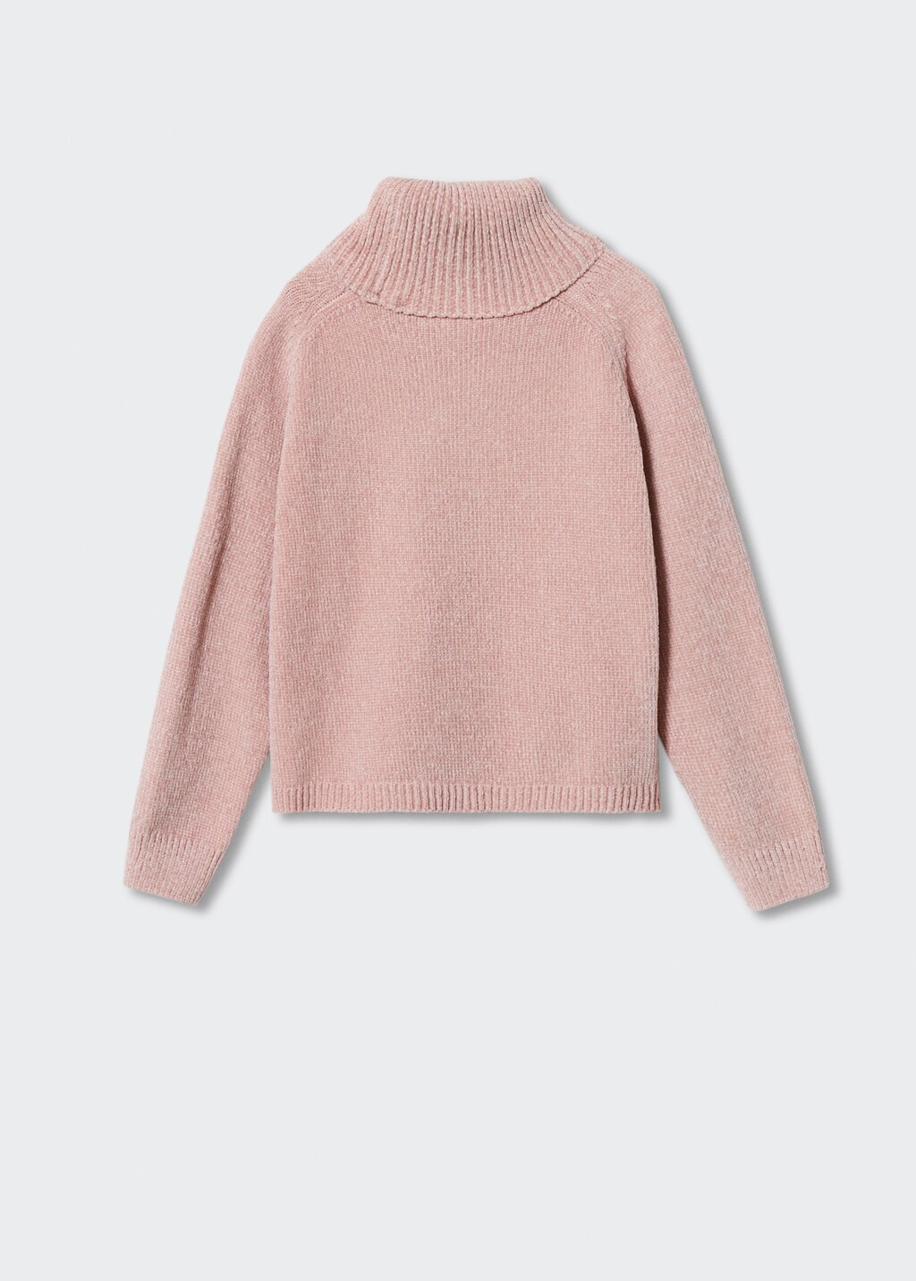 Chenille knit sweater - Reverse of the article