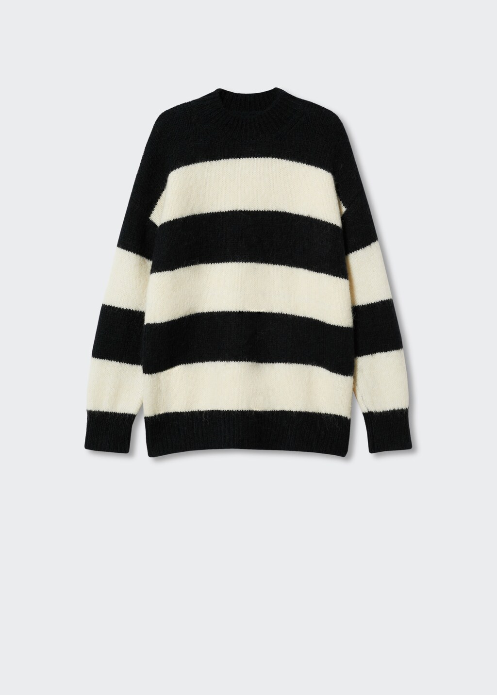 Oversized striped sweater - Article without model