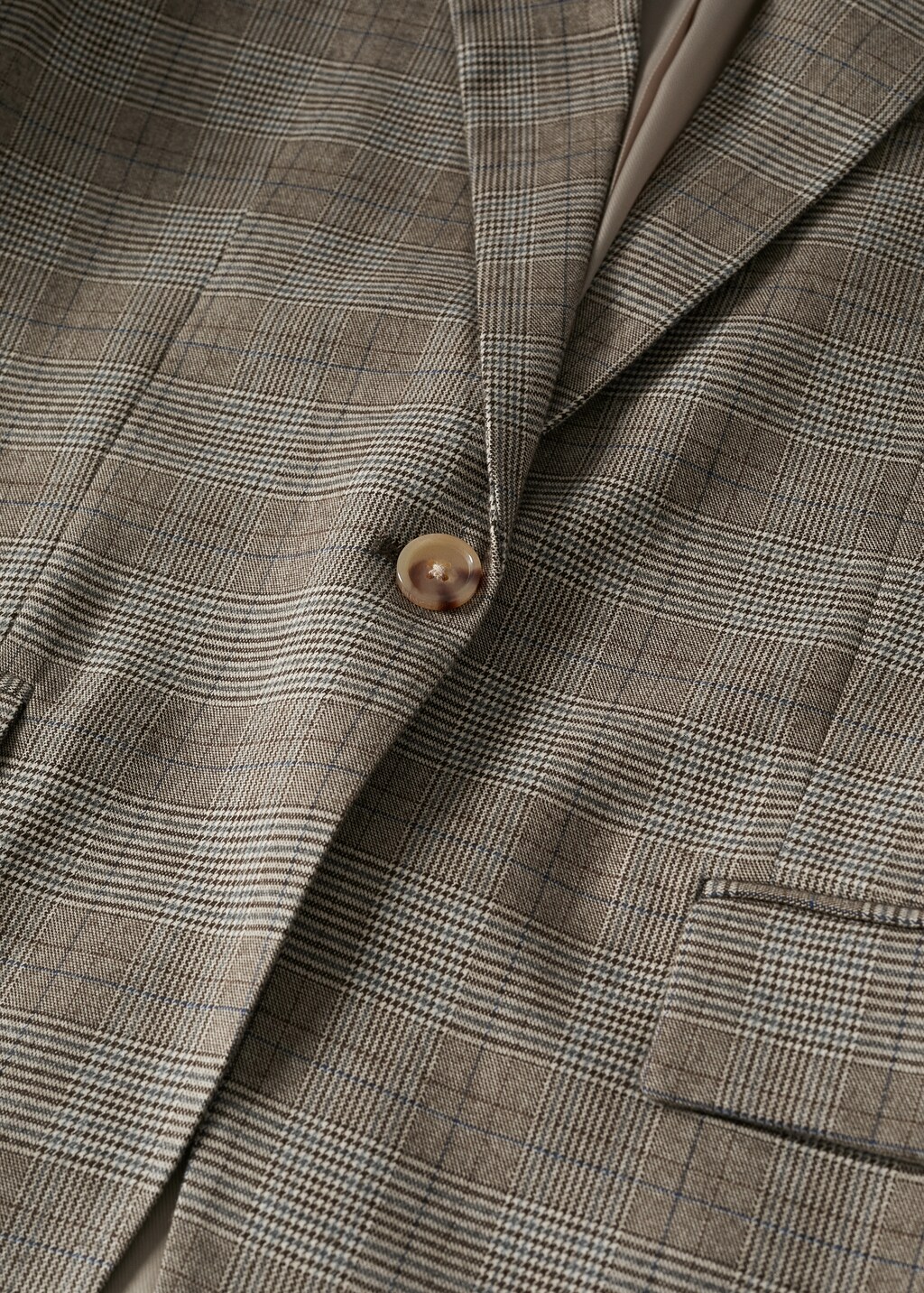 Check suit blazer - Details of the article 8