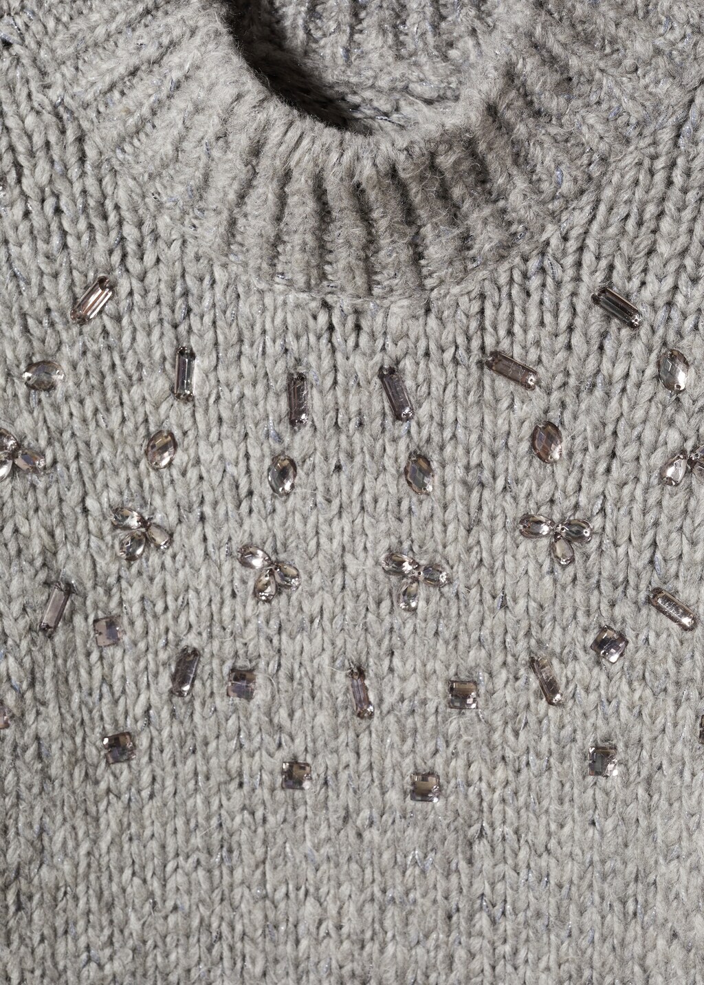 Crystal detail sweatshirt - Details of the article 8