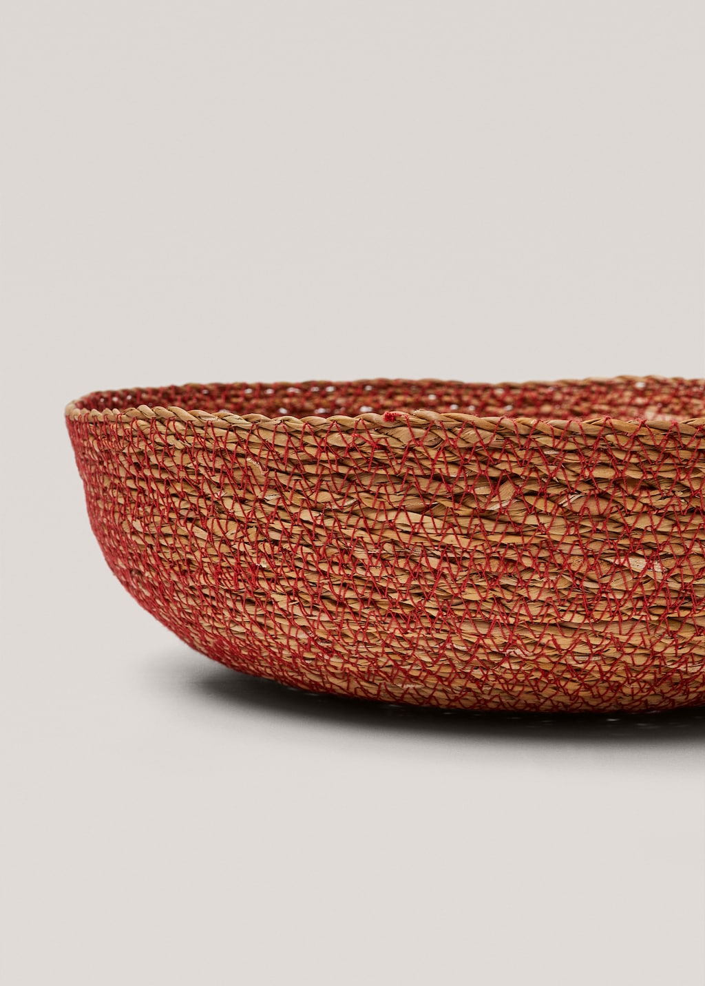 Natural fibre round bowl - Details of the article 2