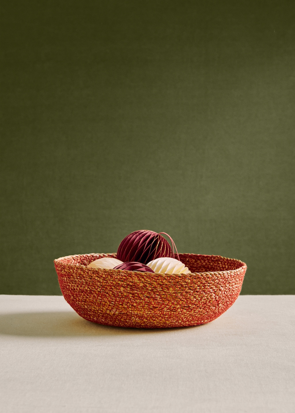 Natural fibre round bowl - Details of the article 7