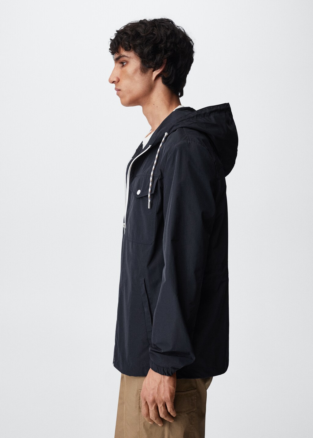 Raincoat hooded jacket - Details of the article 2