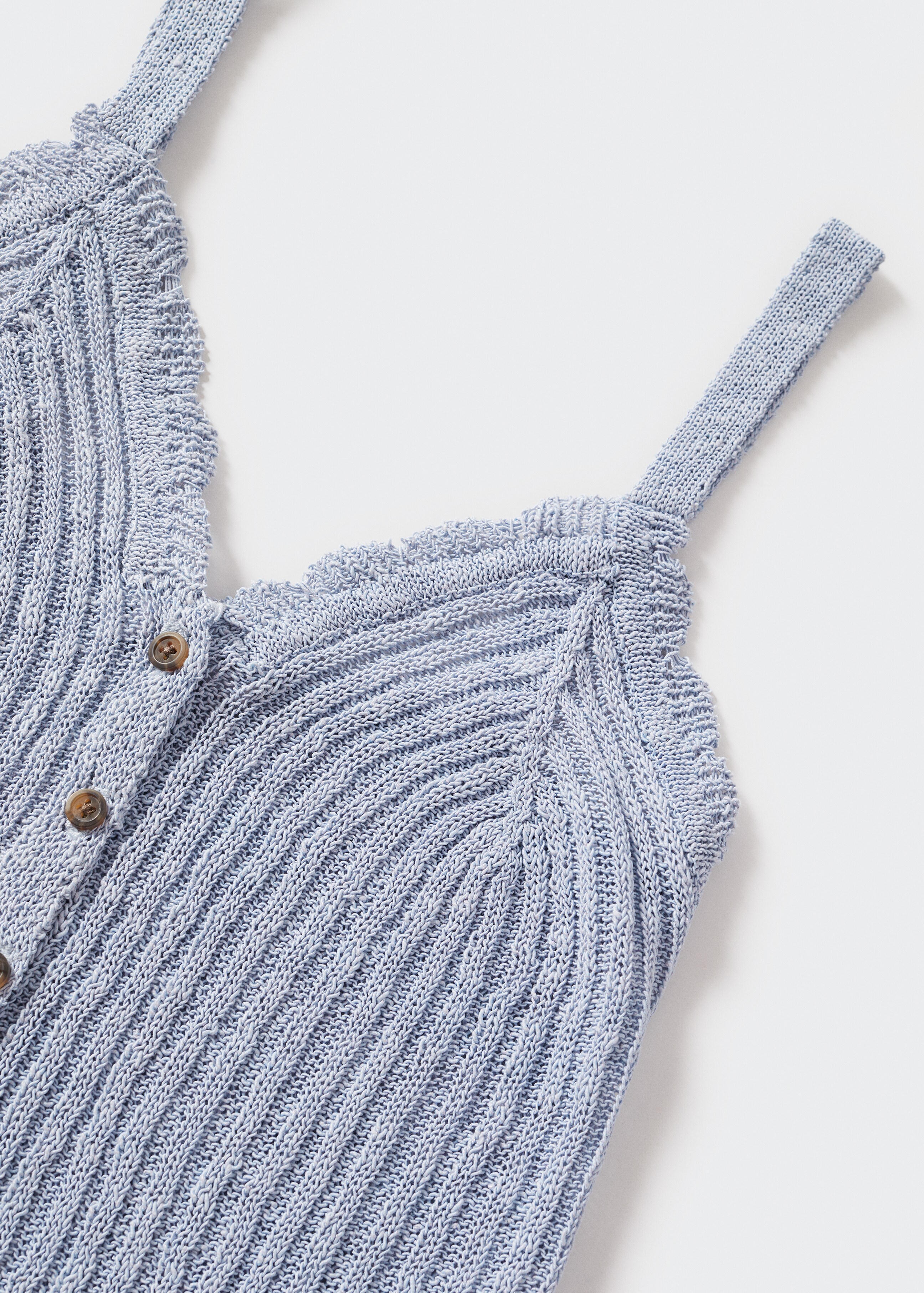 Ribbed knit top - Details of the article 8