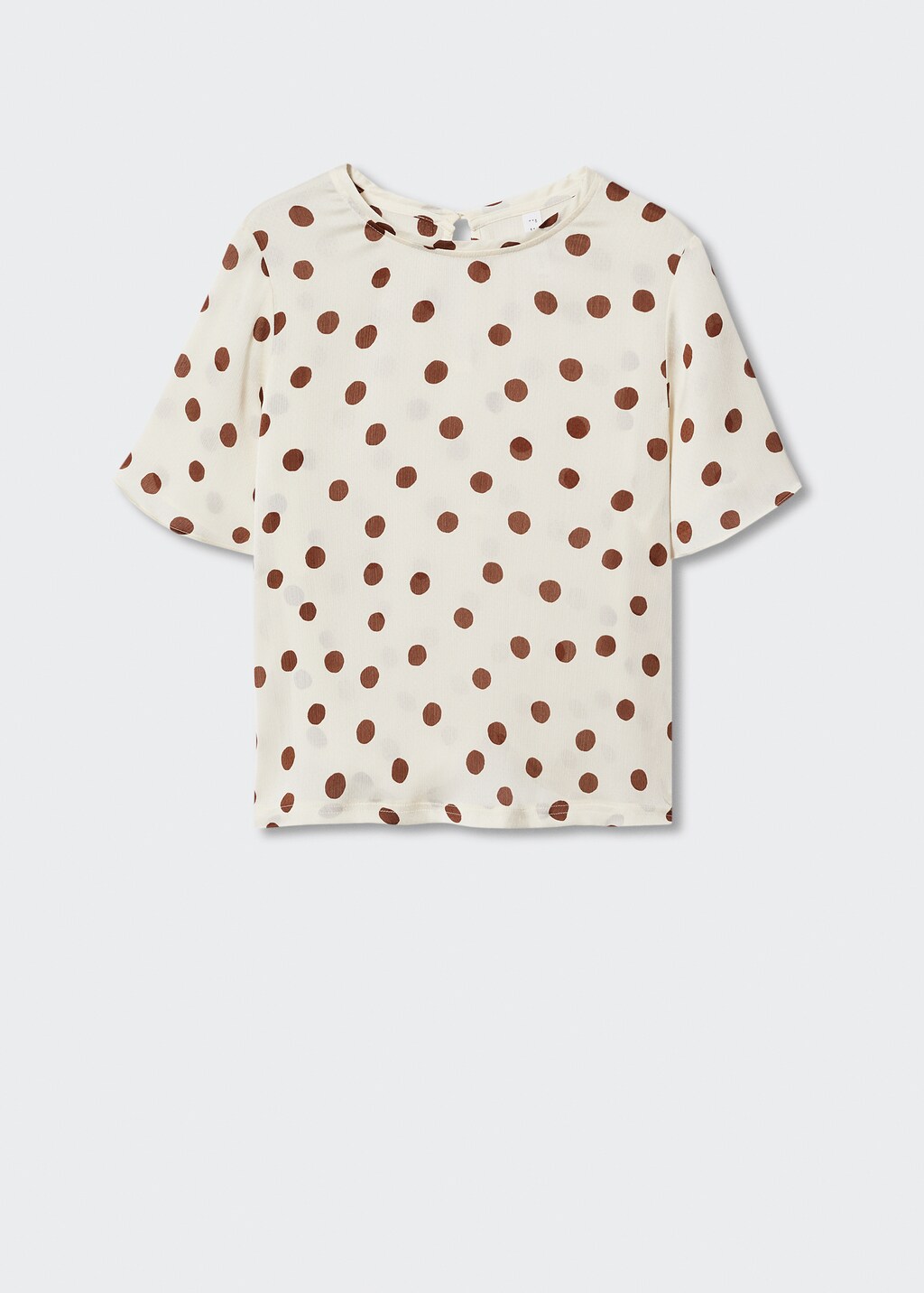 Polka-dot print blouse - Article without model