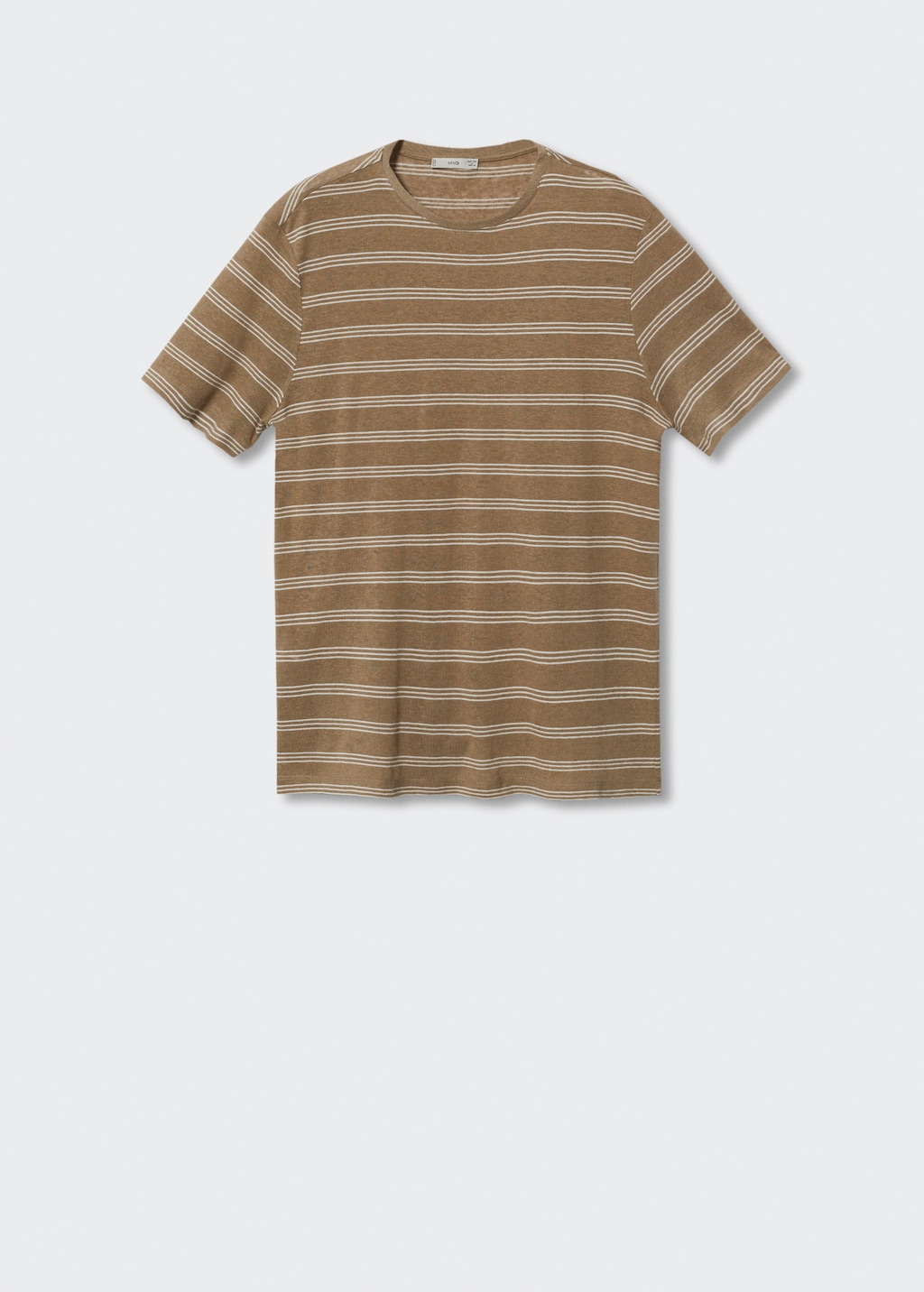 Striped linen T-shirt - Article without model