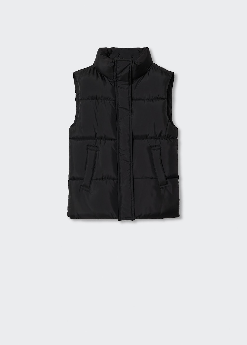 Padded fleece gilet - Article without model