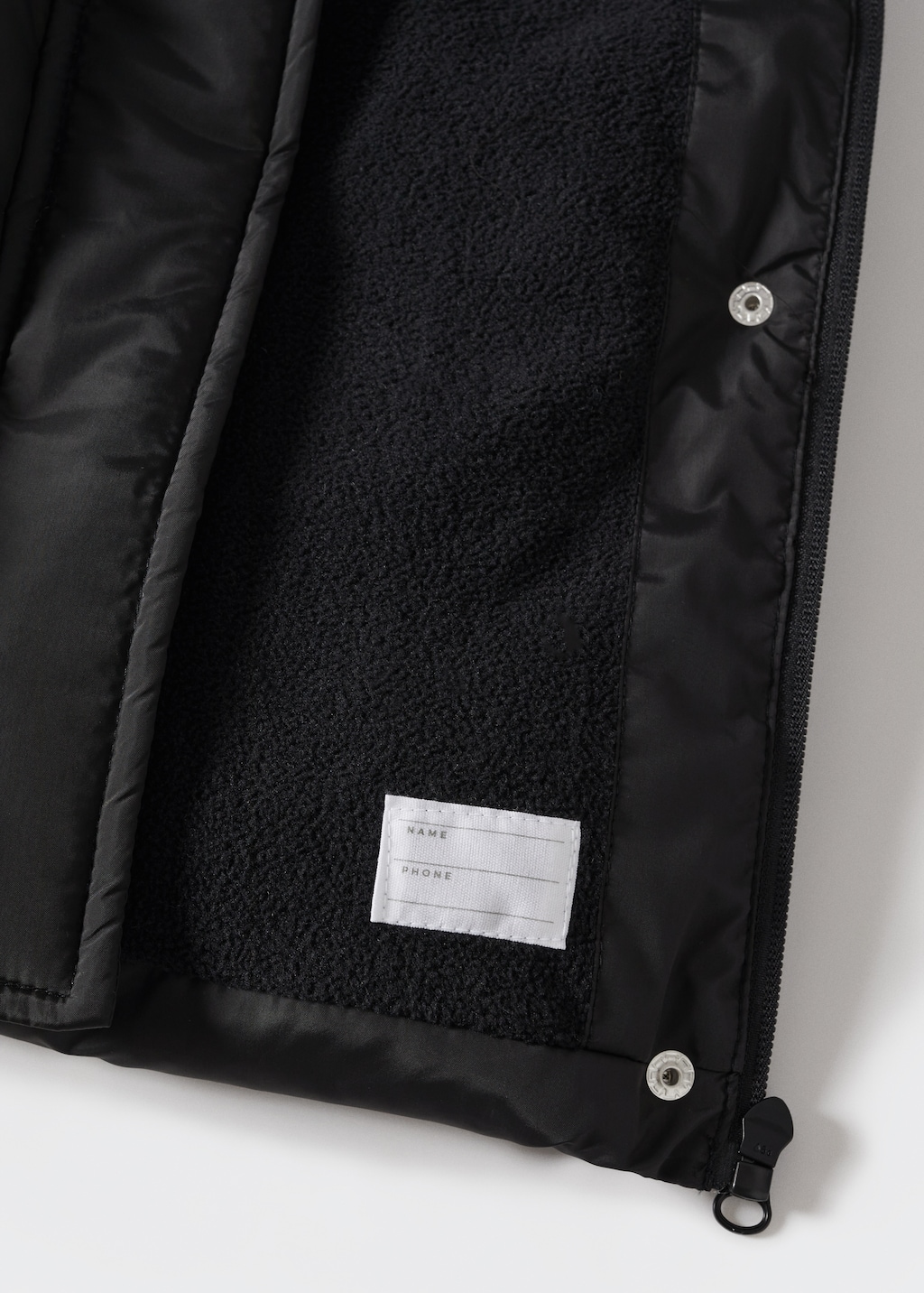 Padded fleece gilet - Details of the article 8