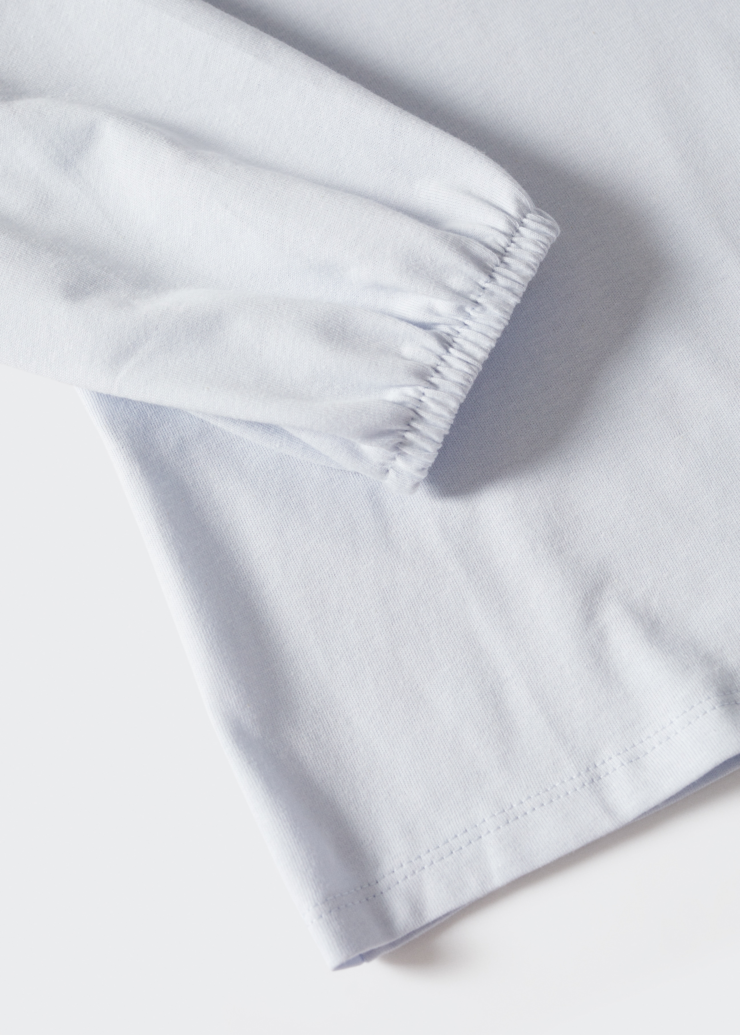 Long sleeve cotton t-shirt - Details of the article 8