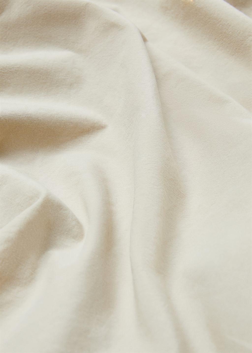 Washed cotton fitted sheet 150X200cm - Details of the article 3