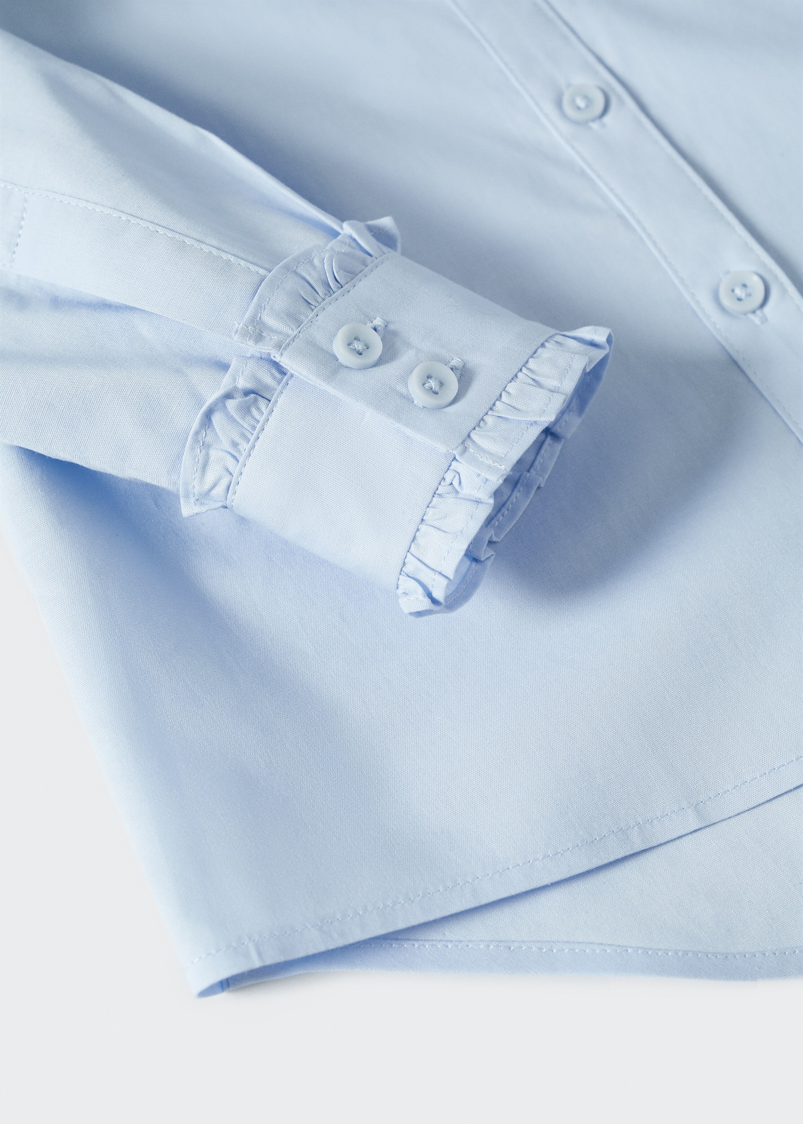 Camisa algodón manga abullonada - Detalle del artículo 8