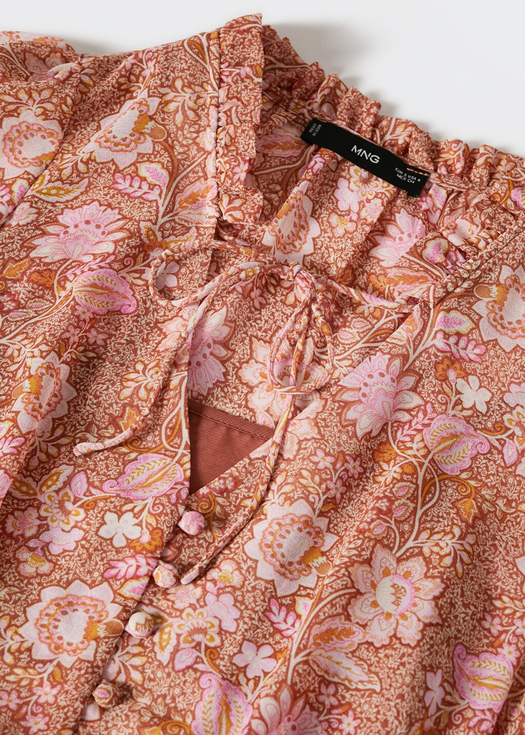 Floral print dress - Details of the article 8