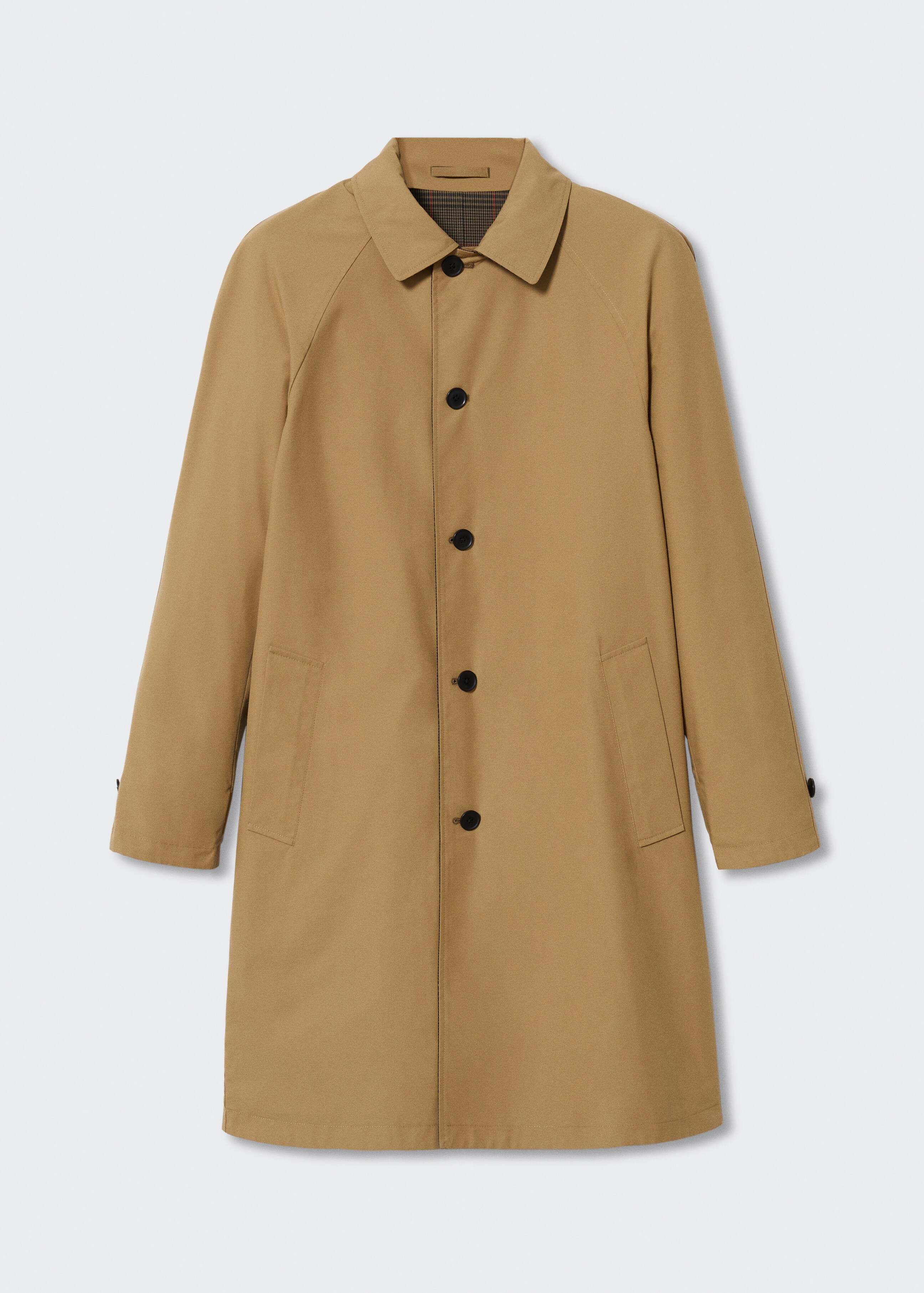 Reversible water-repellent trench coat - Details of the article 9