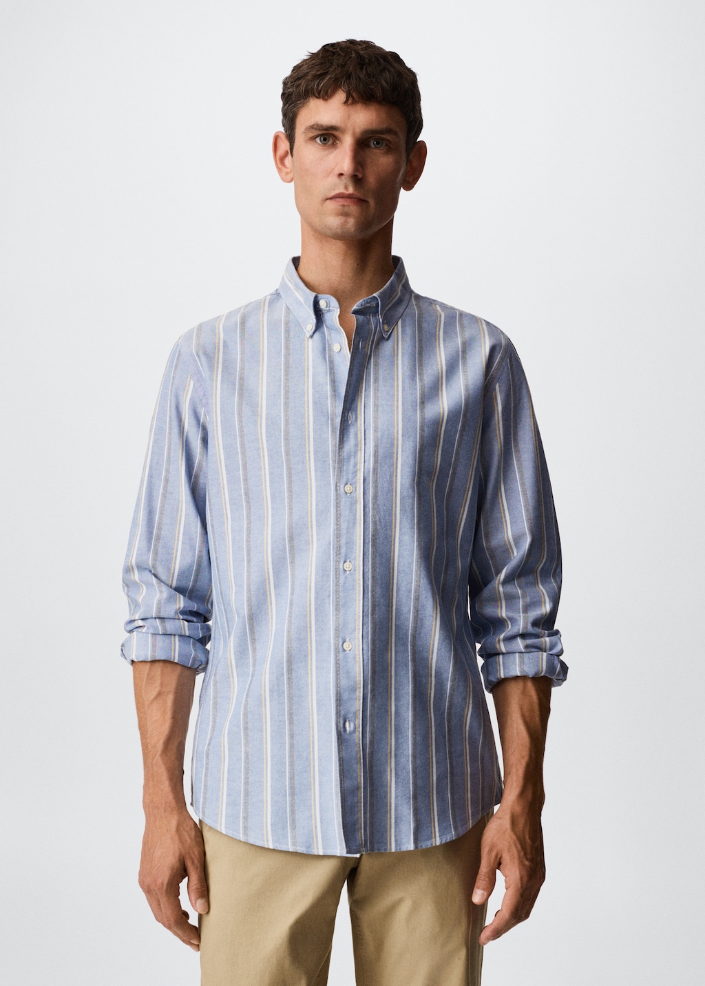 Striped cotton shirt