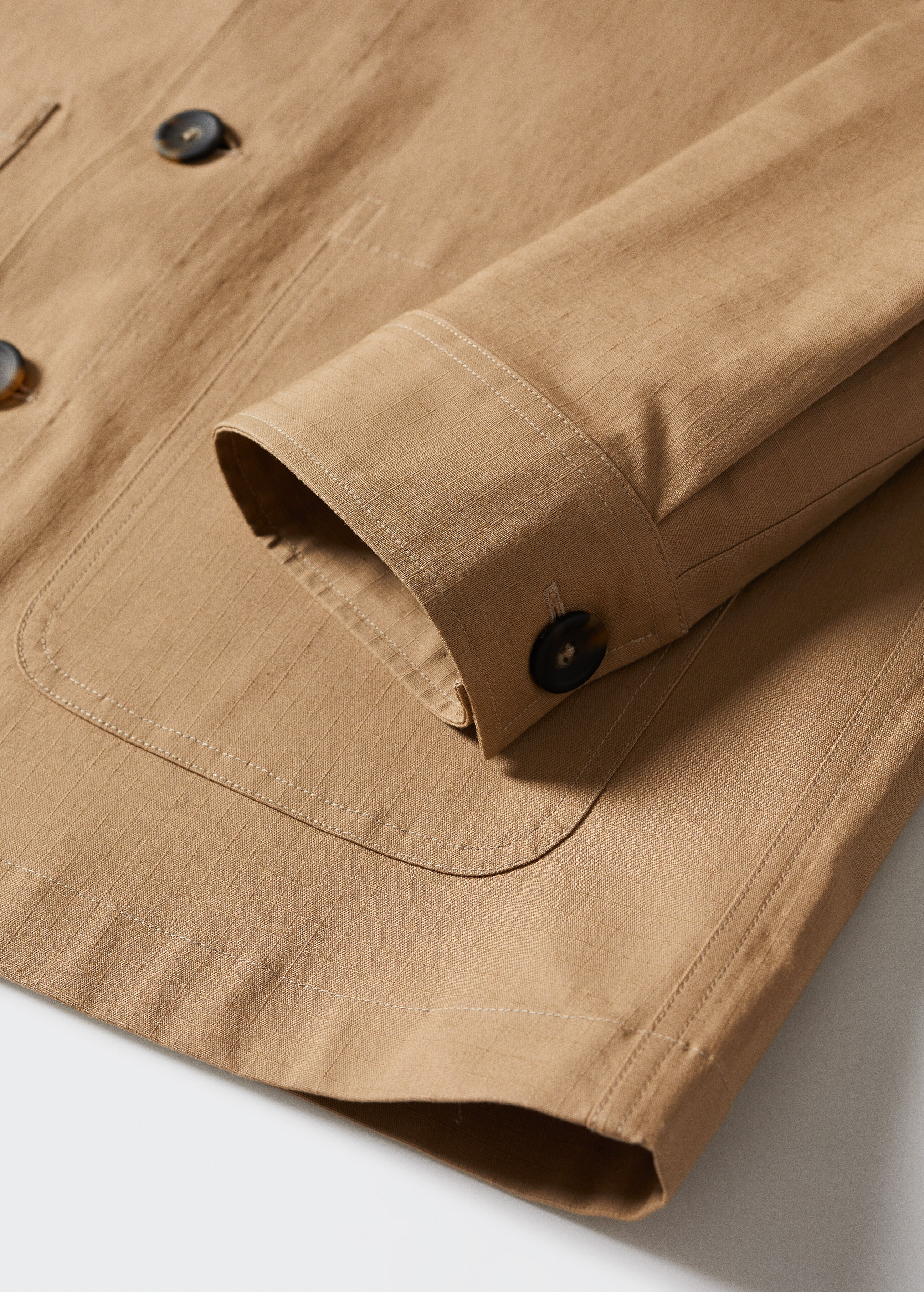 Worker cotton overshirt - Details of the article 7