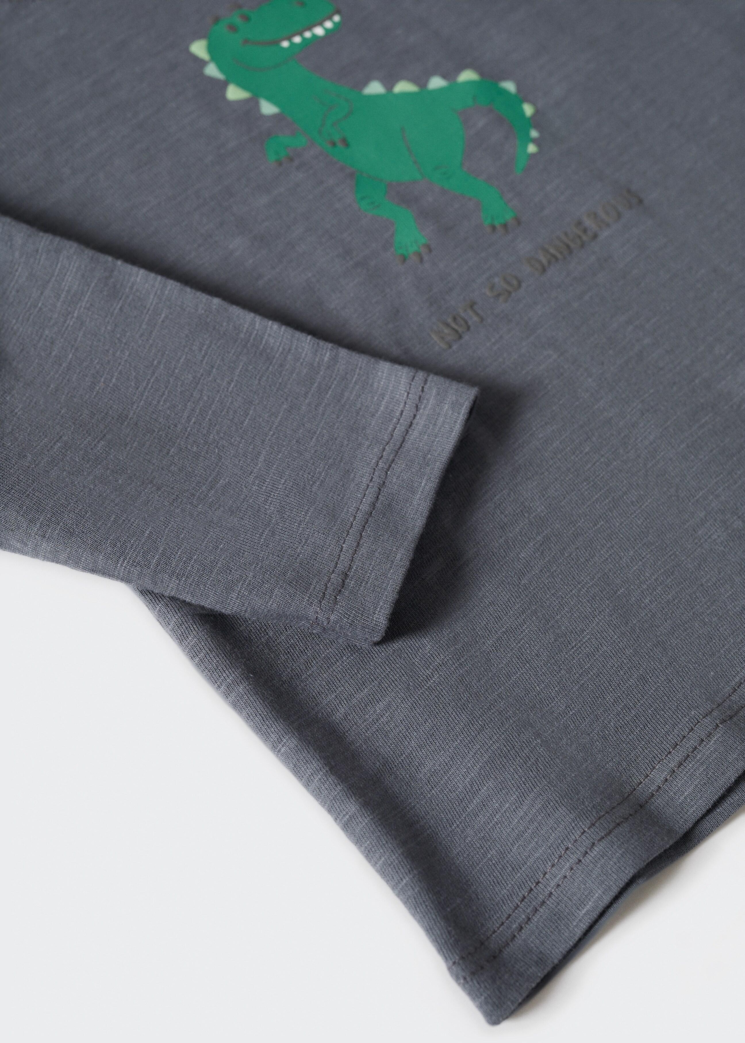 Dinosaur print hoodie - Details of the article 9