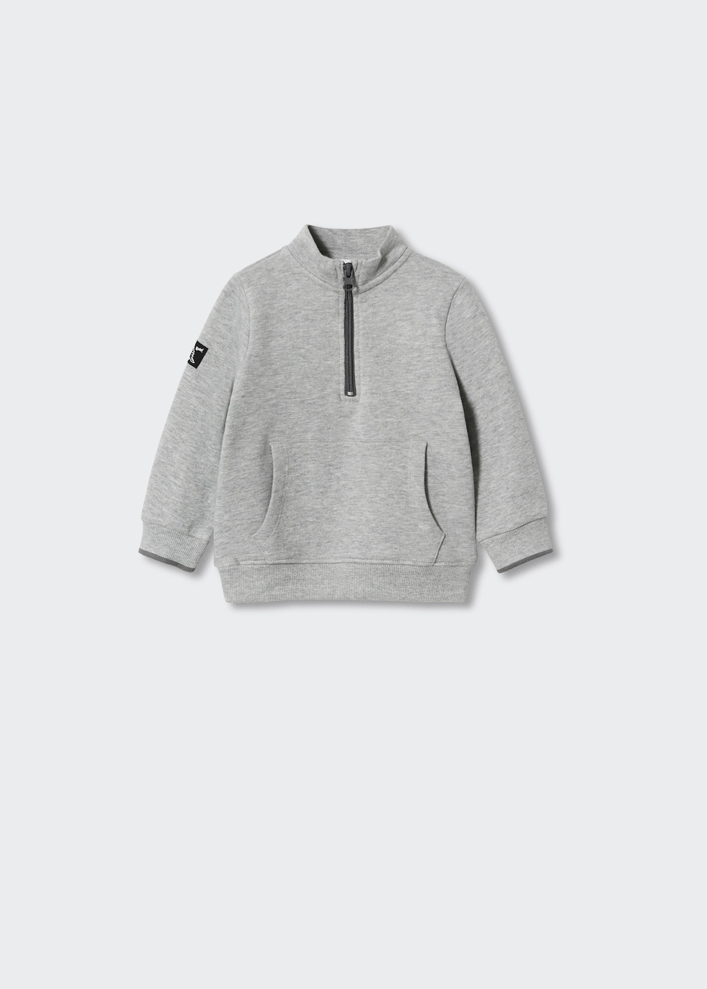 Sweat-shirt coton zip - Article sans modèle