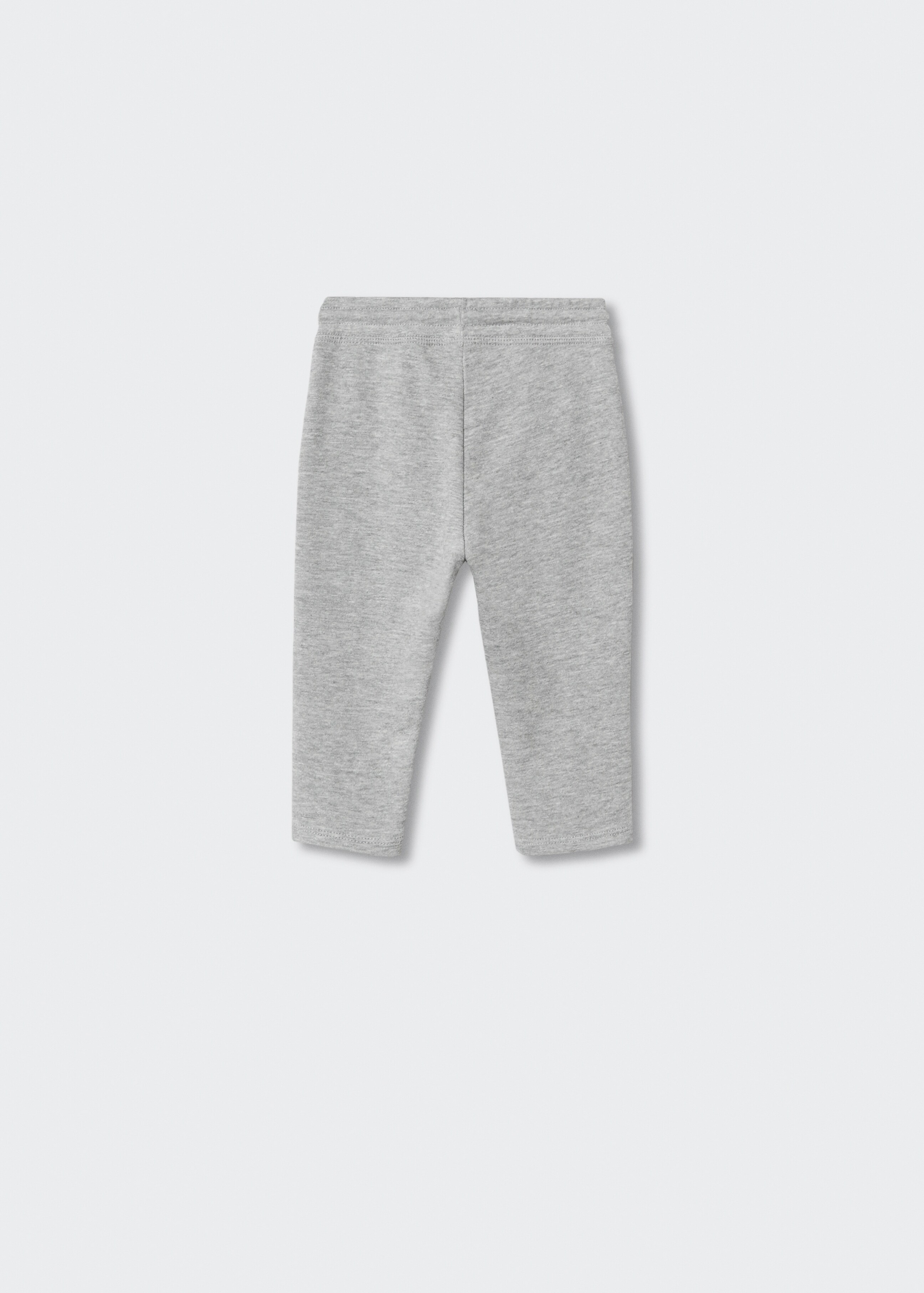Cotton jogger-style trousers - Reverse of the article