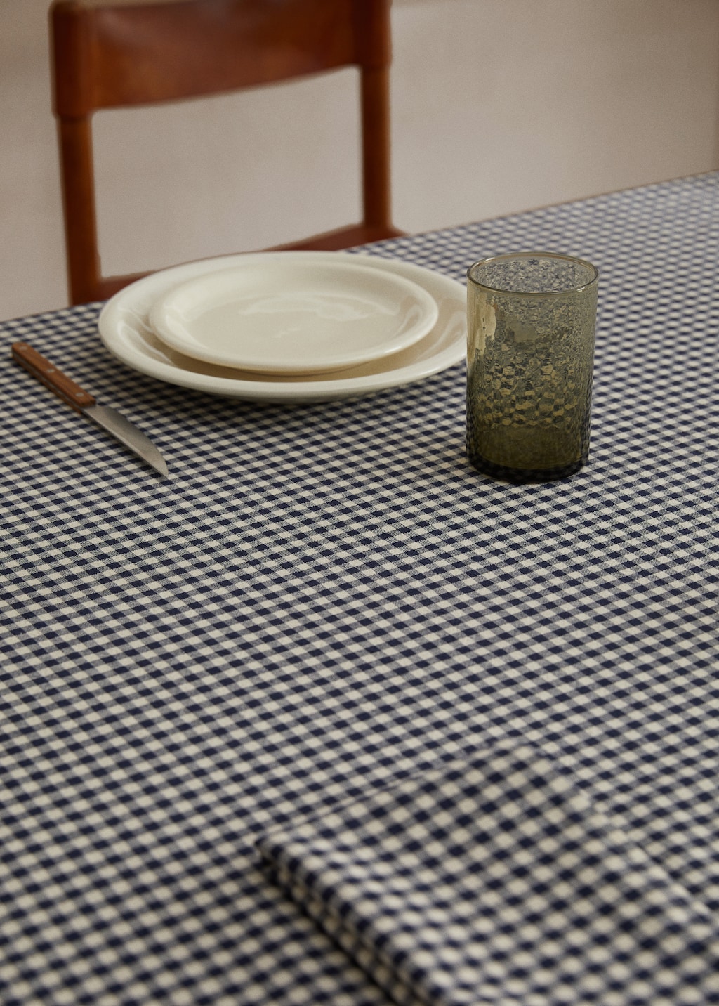 100% organic cotton tablecloth 150x250cm - Details of the article 3