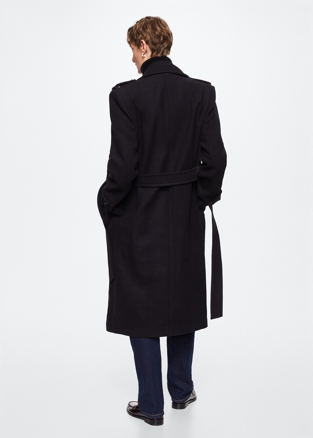 Virgin wool coat