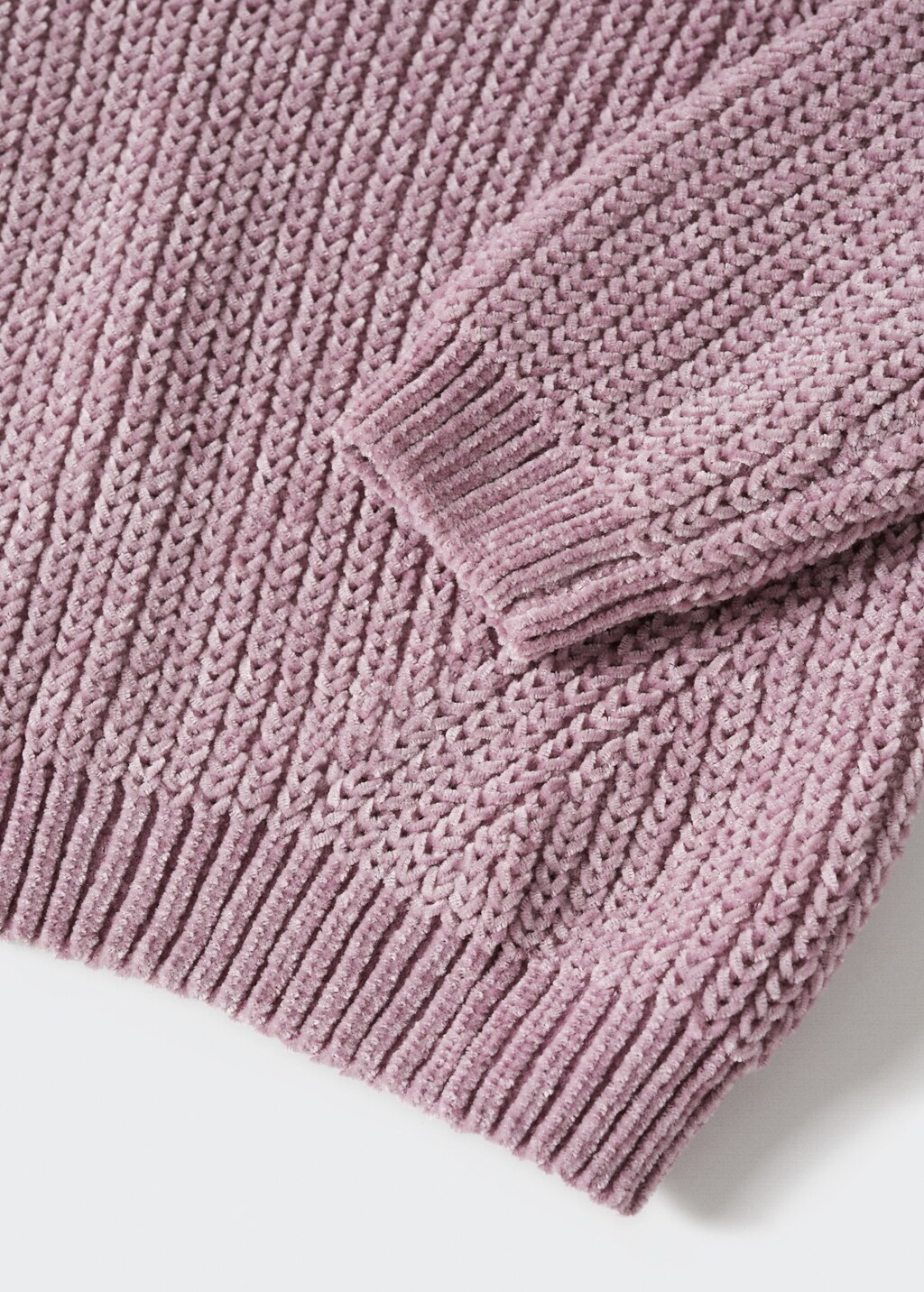 Knitted braided sweater - Details of the article 8