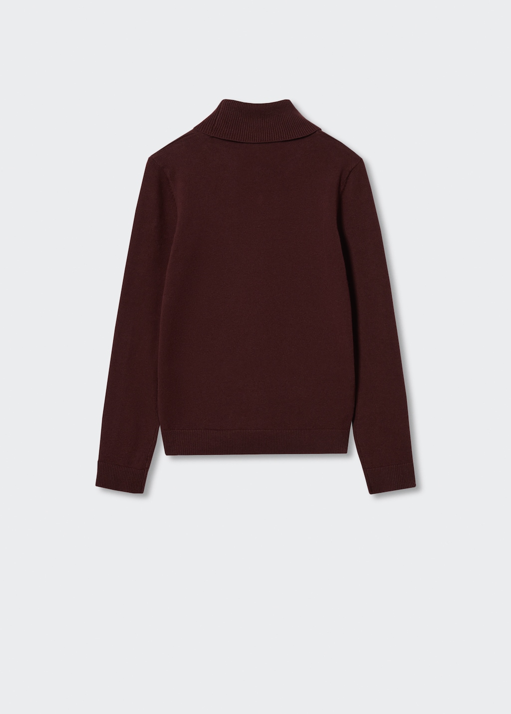 Turtle neck sweater - Reverse of the article