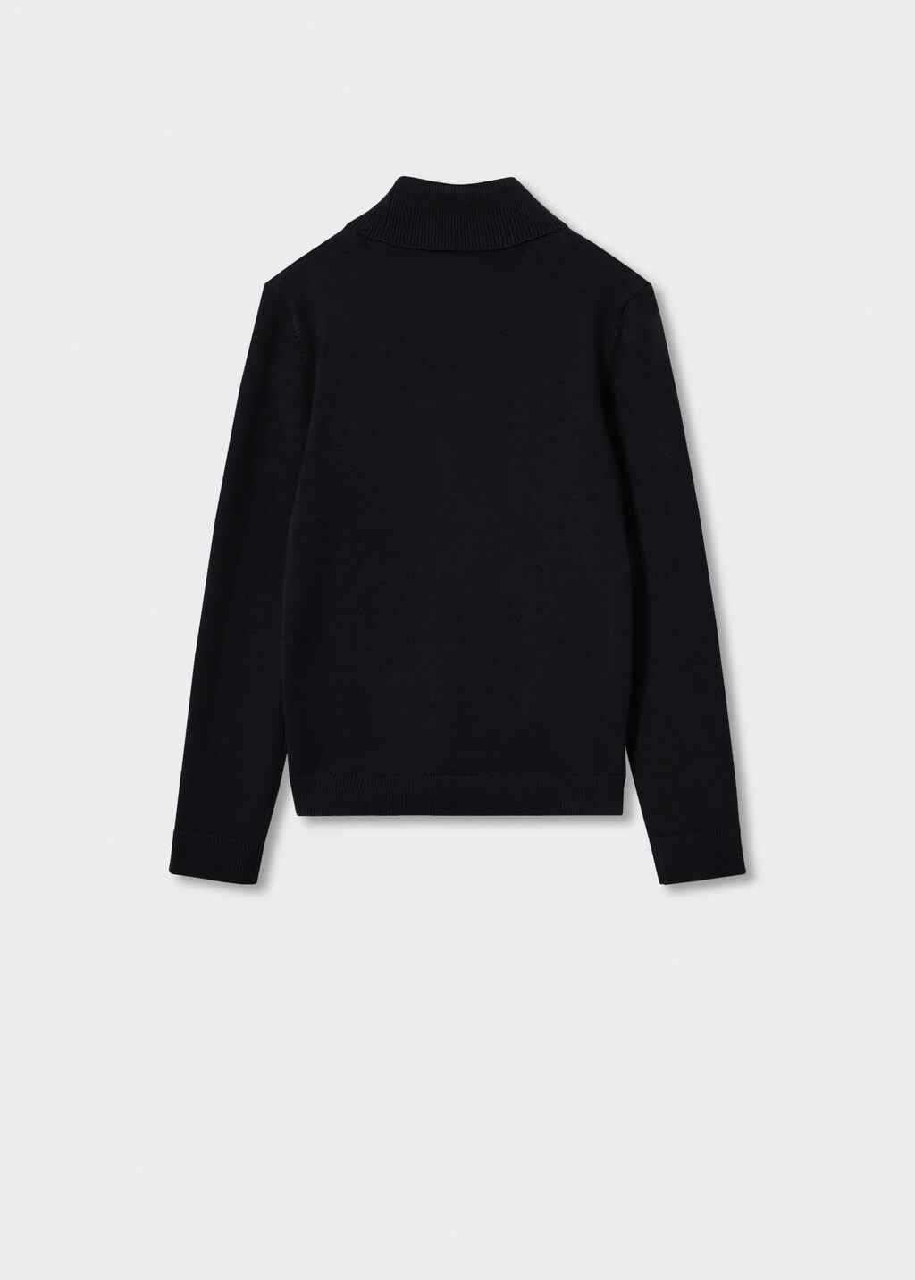 Turtle neck sweater - Reverse of the article