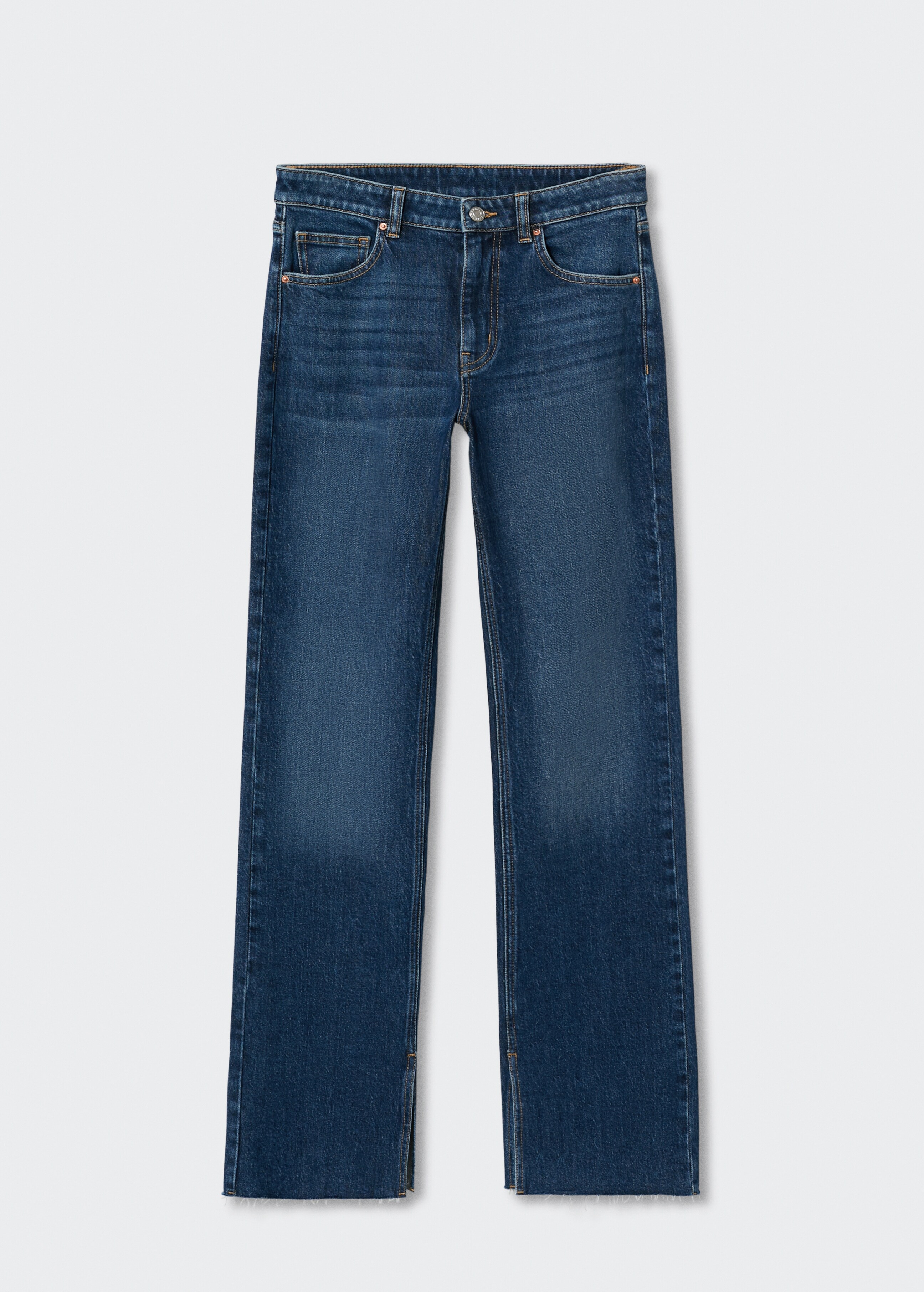 Gerade Jeans mit mittlerem Bund - Artikel ohne Model