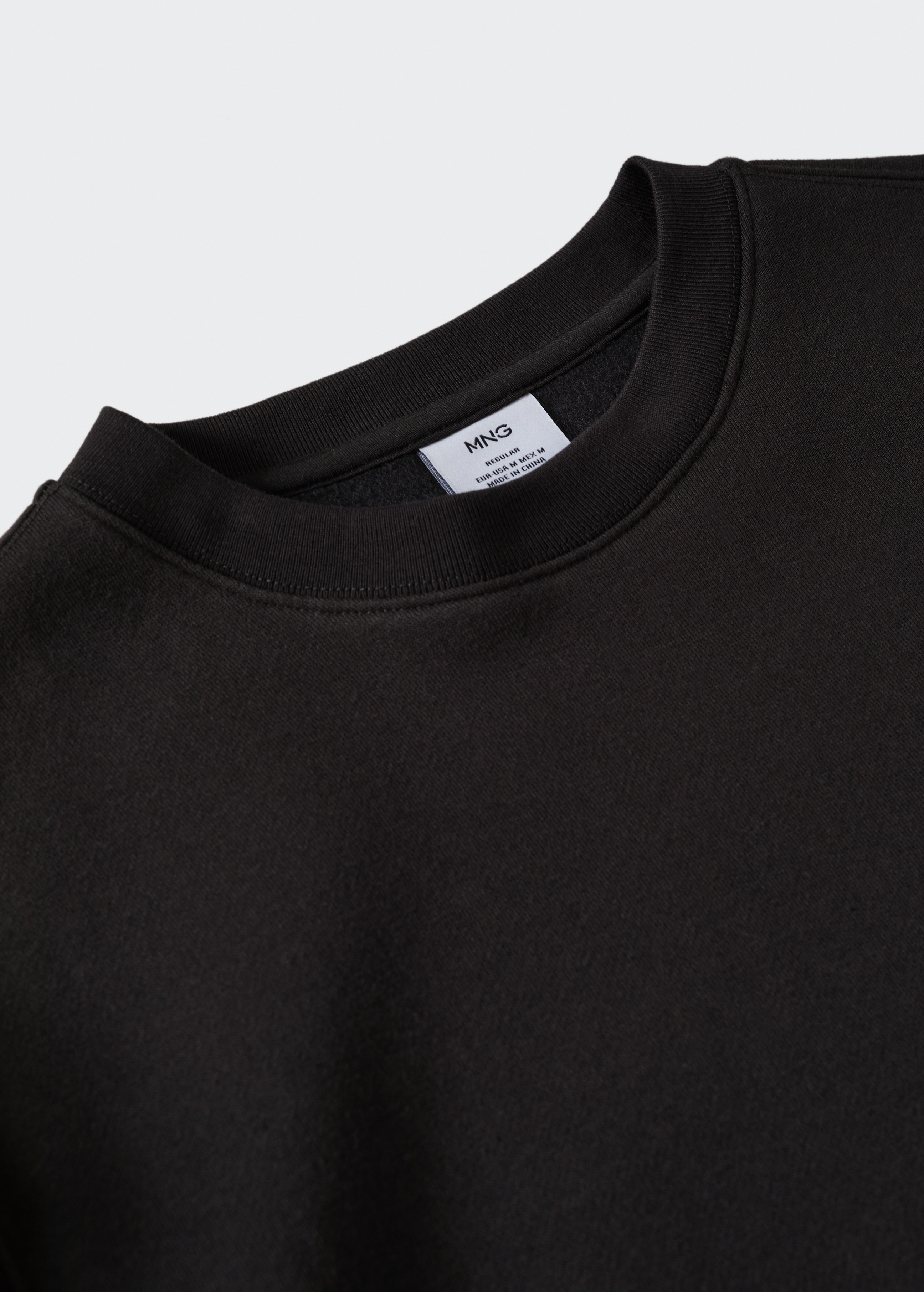 Sweat-shirt tissu éponge coton - Détail de l'article 8