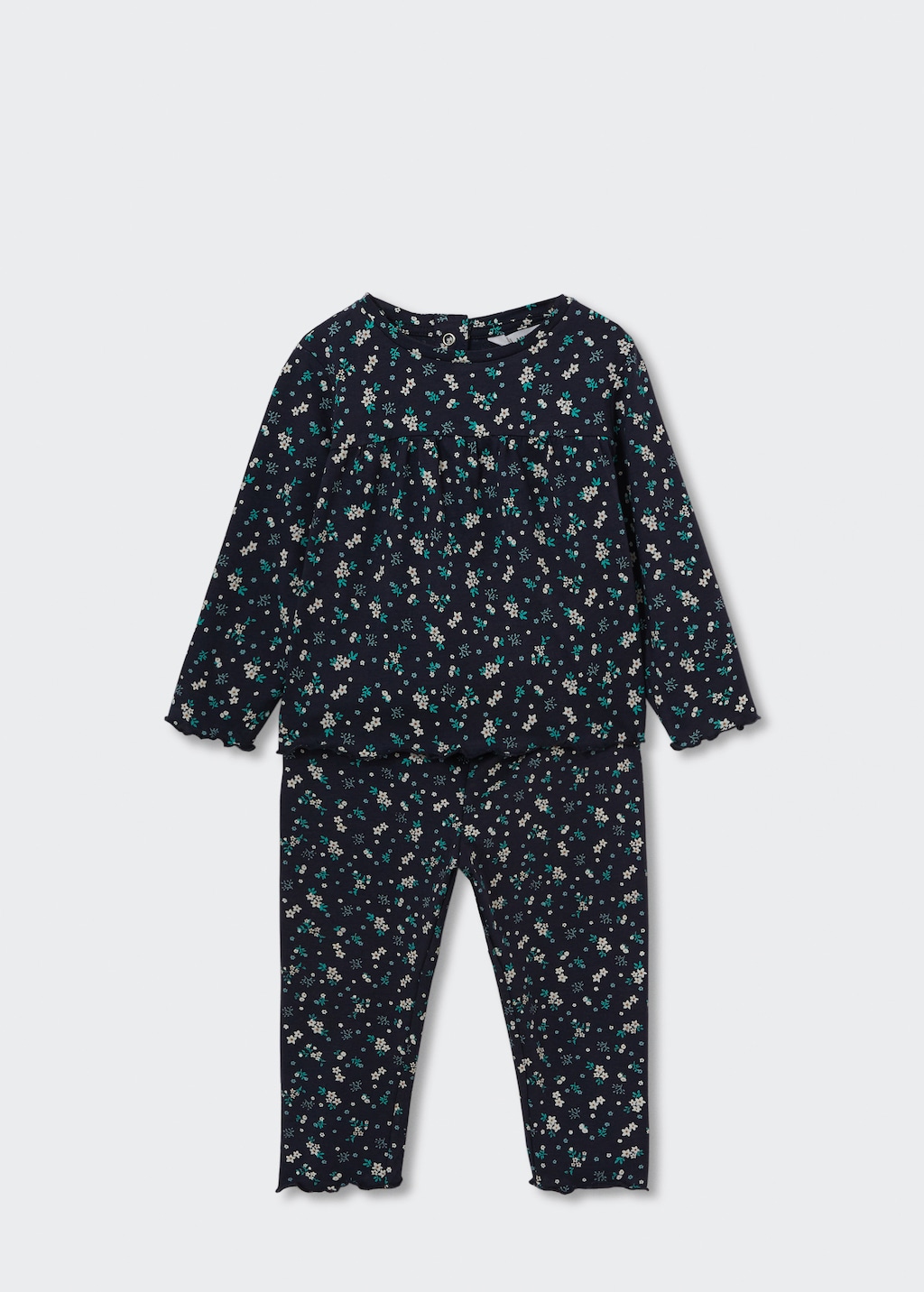 Floral cotton pyjamas - Article without model