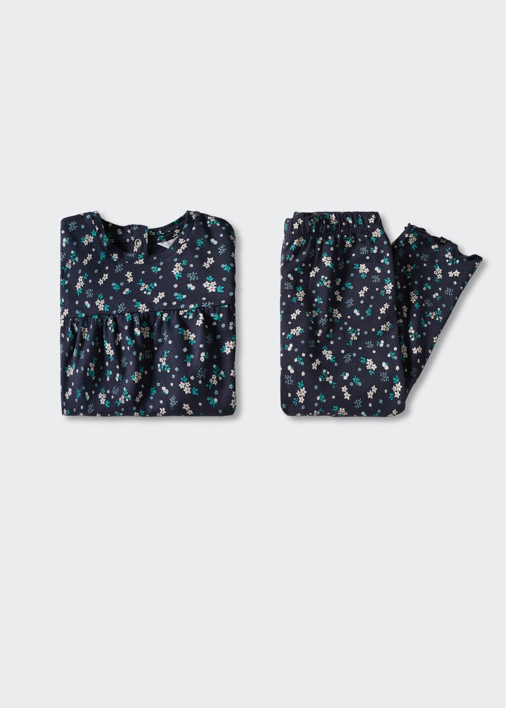 Floral cotton pyjamas - Details of the article 8