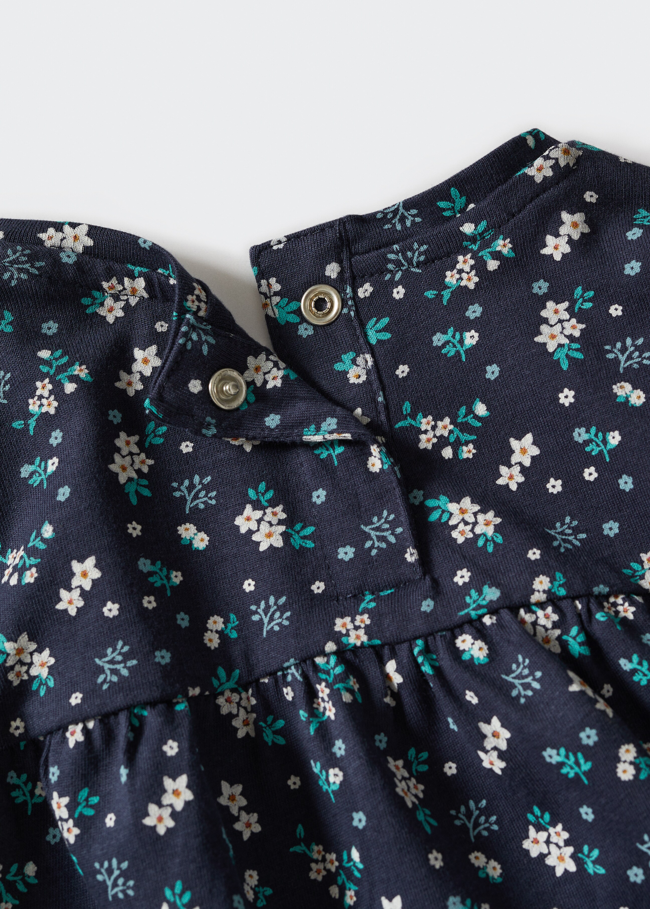 Floral cotton pyjamas - Details of the article 9
